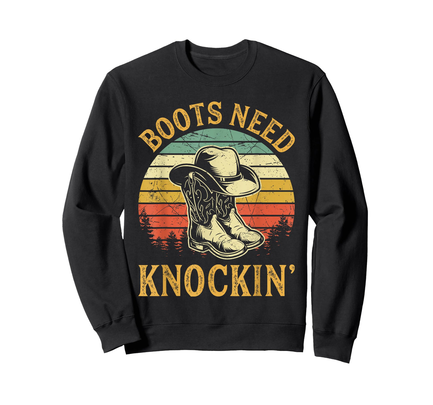 Boots Need Knockin' Country Music Lover T-Shirt