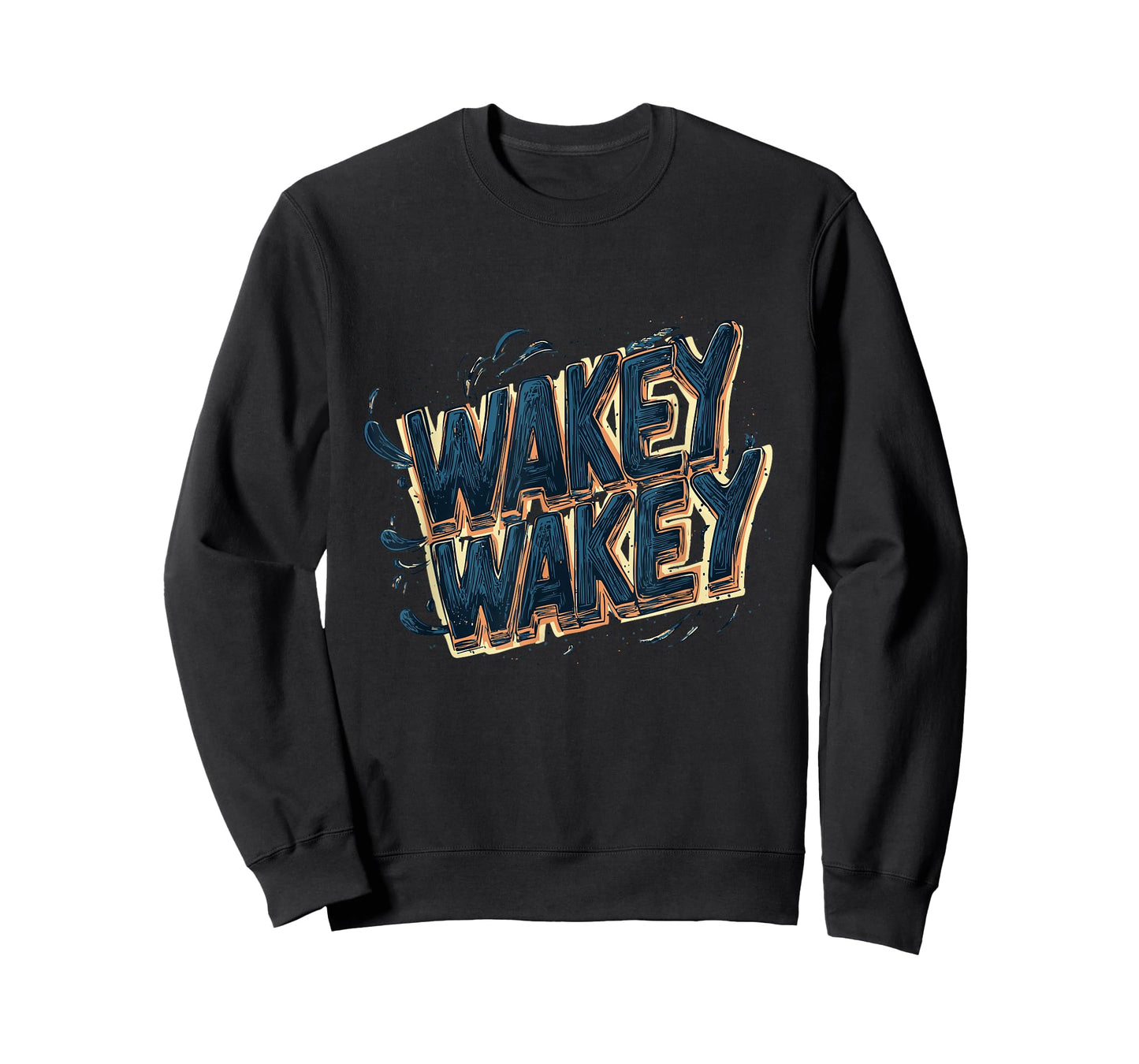 Funny Wakey Wakey Emblem Costume T-Shirt