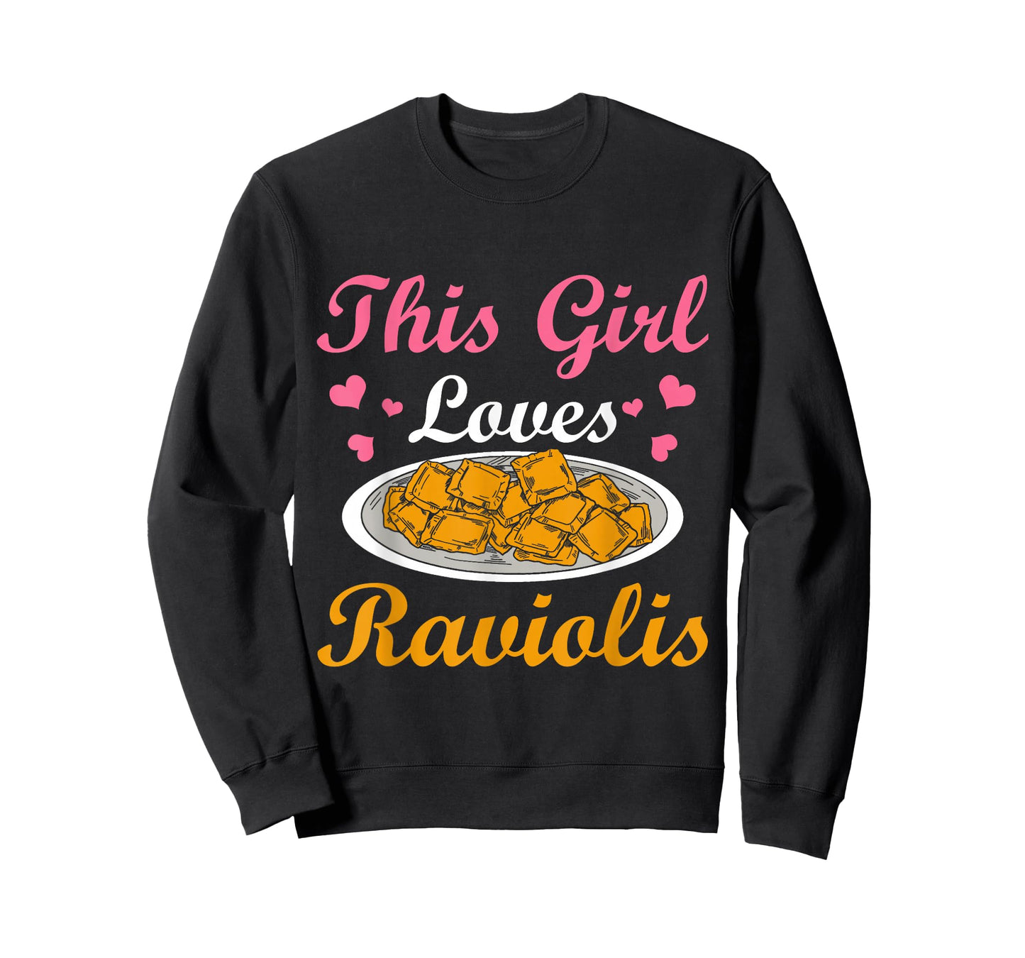 This Girl Loves Ravioli Lovers Pasta Ravioli T-Shirt