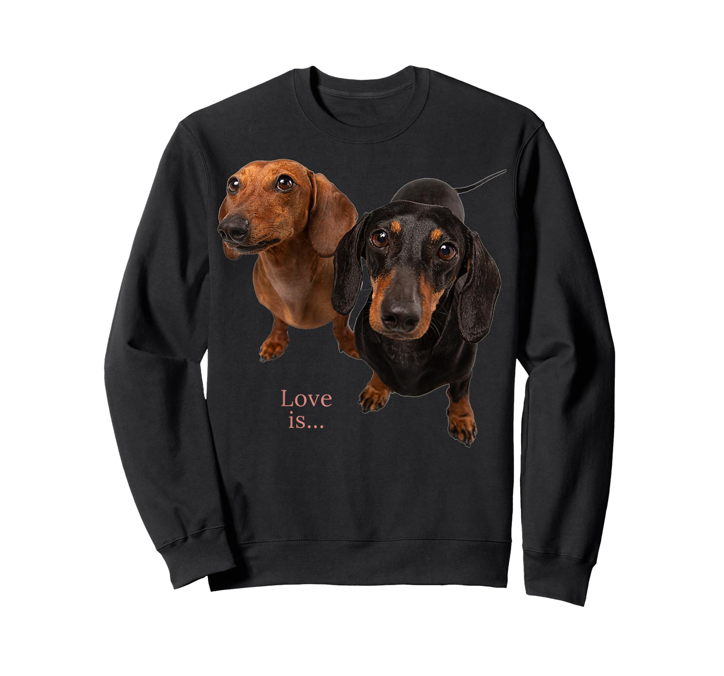 Dachshund Shirt Doxie Mom Dad Love Wiener Dog Puppy Cute Tee T-Shirt