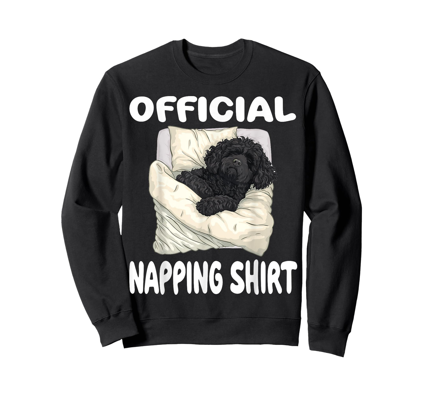 Portuguese Water Dog Official Napping shirt Pajamas T-Shirt