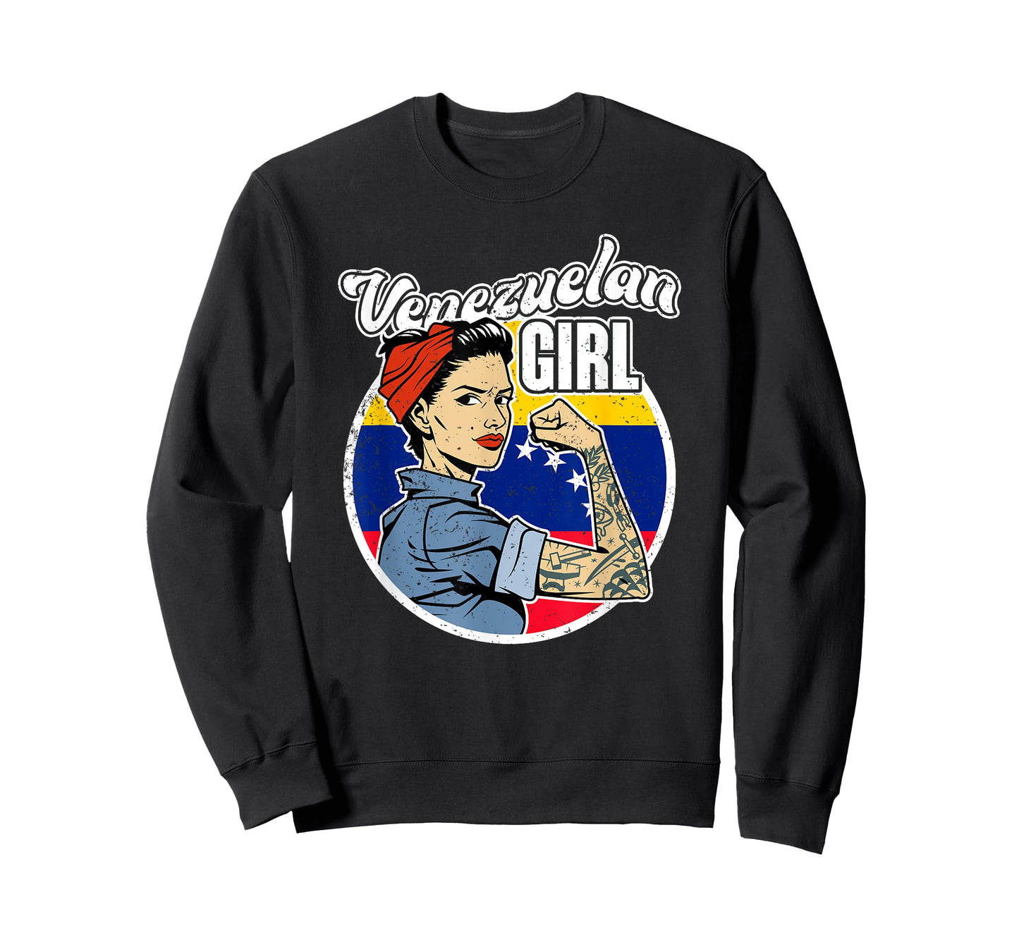 Proud Latina Women Girls Gift Venezuelan Girl Venezuela T-Shirt