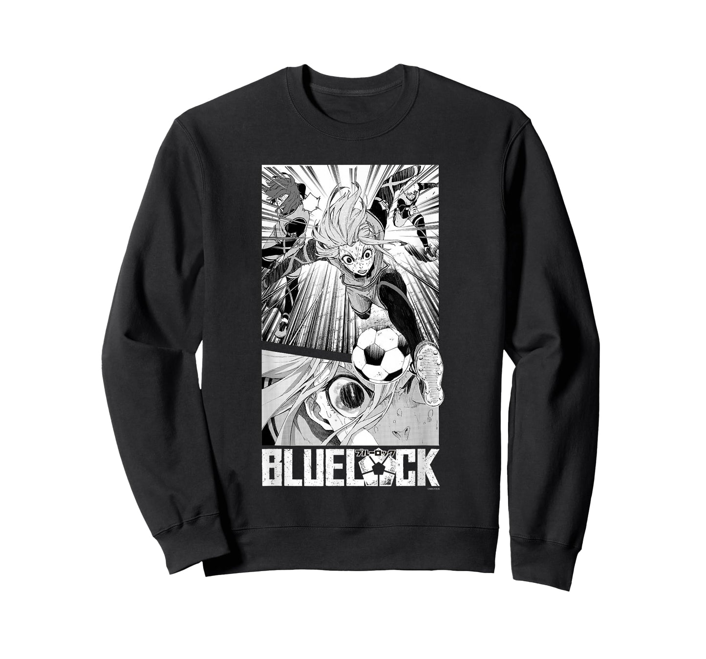 Blue Lock Hyoma Chigiri Running Through Big Chest Portrait T-Shirt
