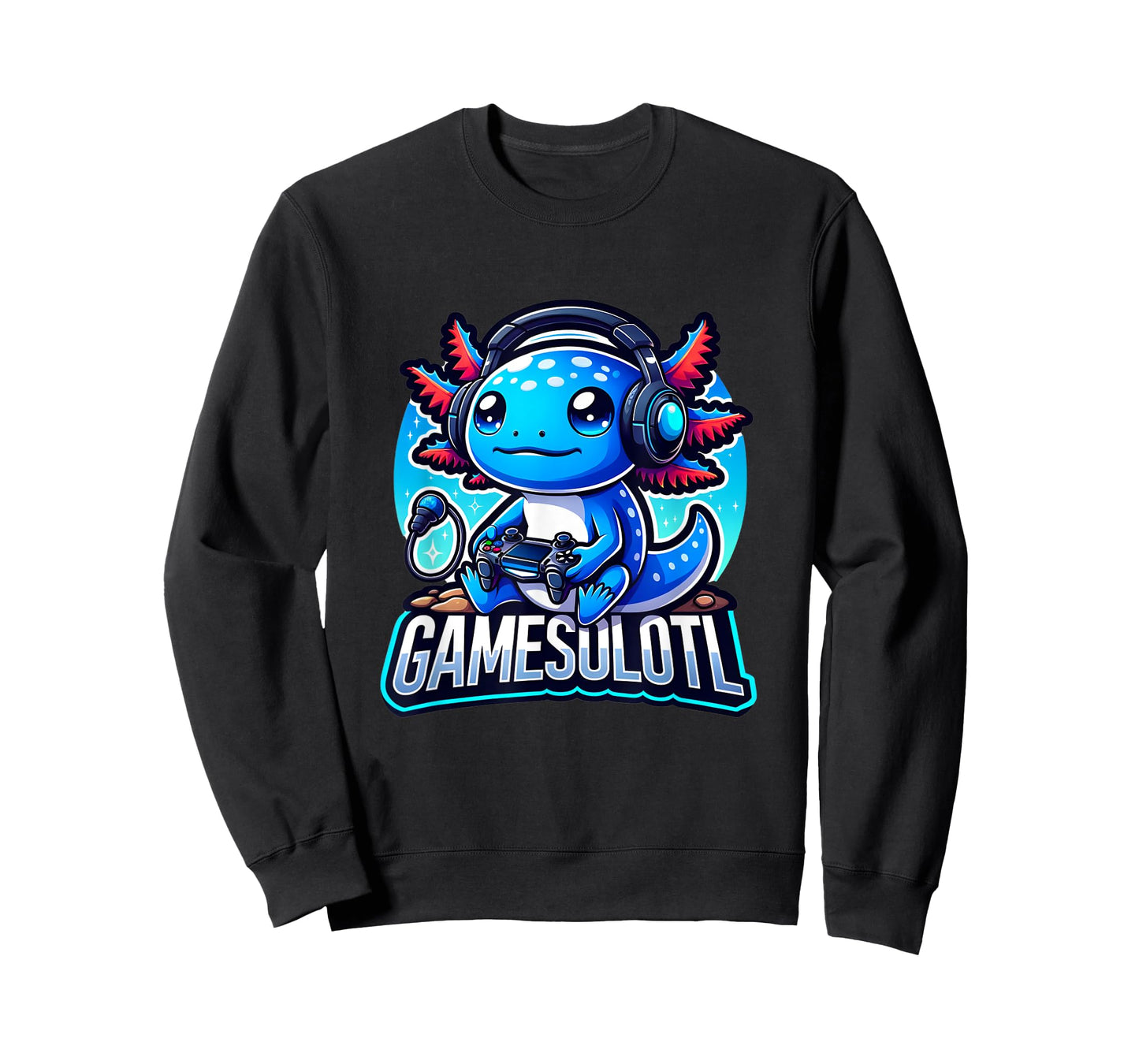 Gamesolotl Axolotl Gamer kawaii Anime kids T-Shirt