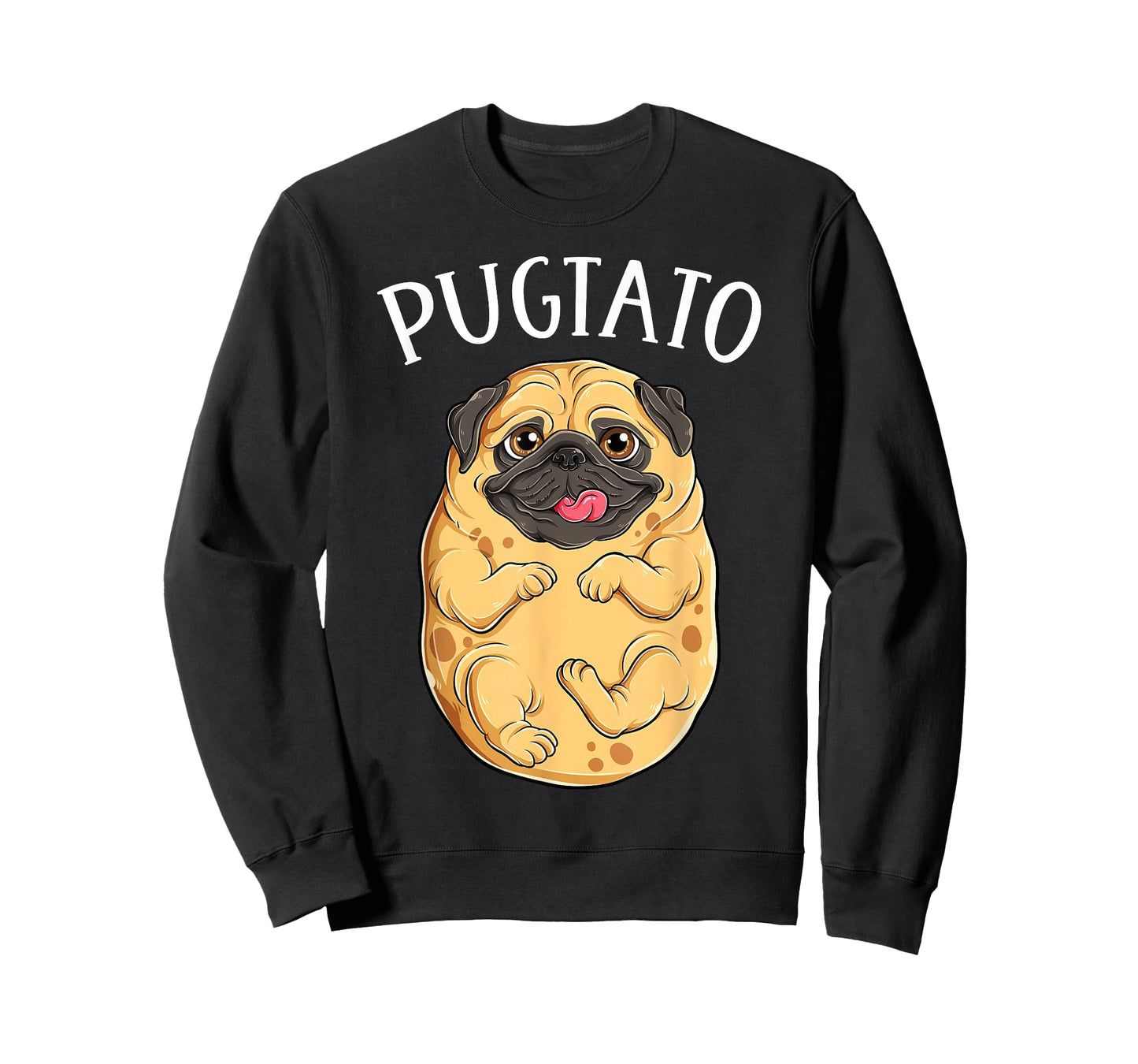 Pugtato Funny Pug Lover Cute Dog Potato Pug T-Shirt