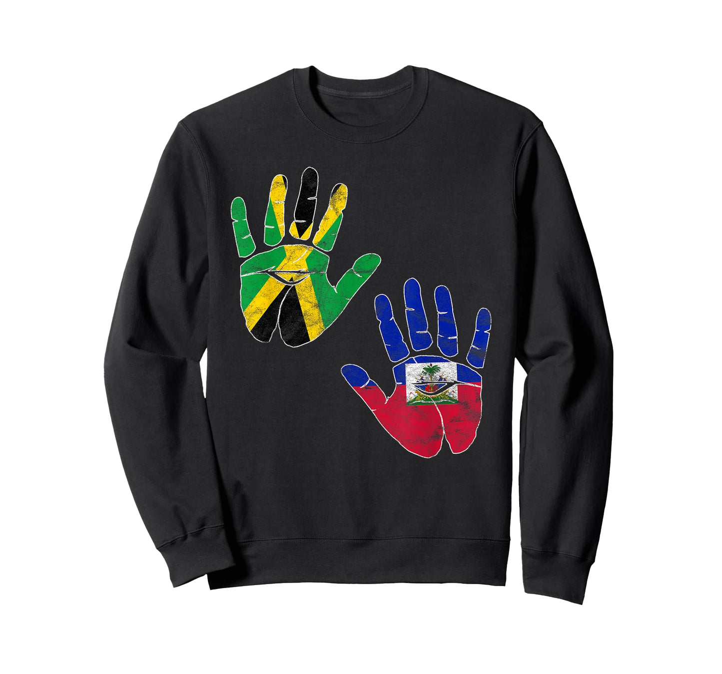 Haiti Haitian America Jamaica Caribbean Combo Mixed Kids T-Shirt