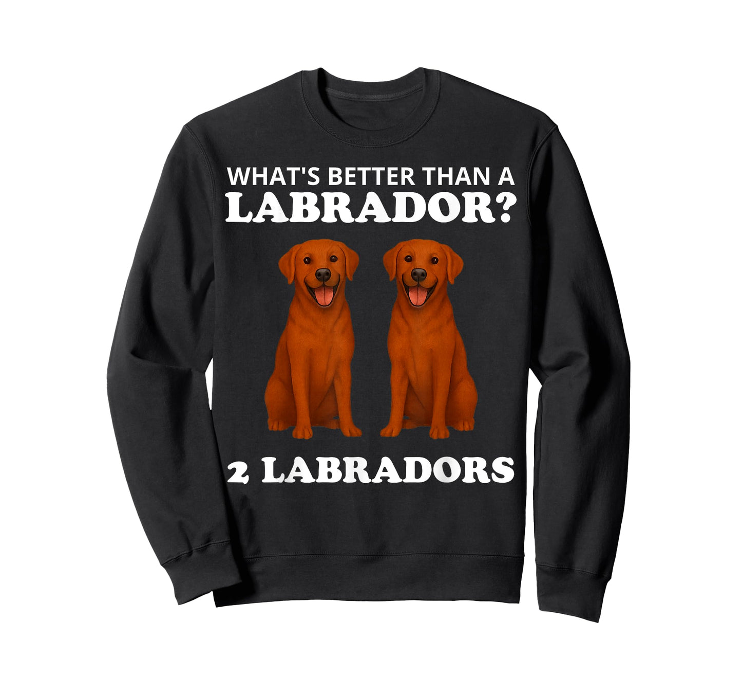 Two Fox Red Labradors Funny Dog Labrador T-Shirt