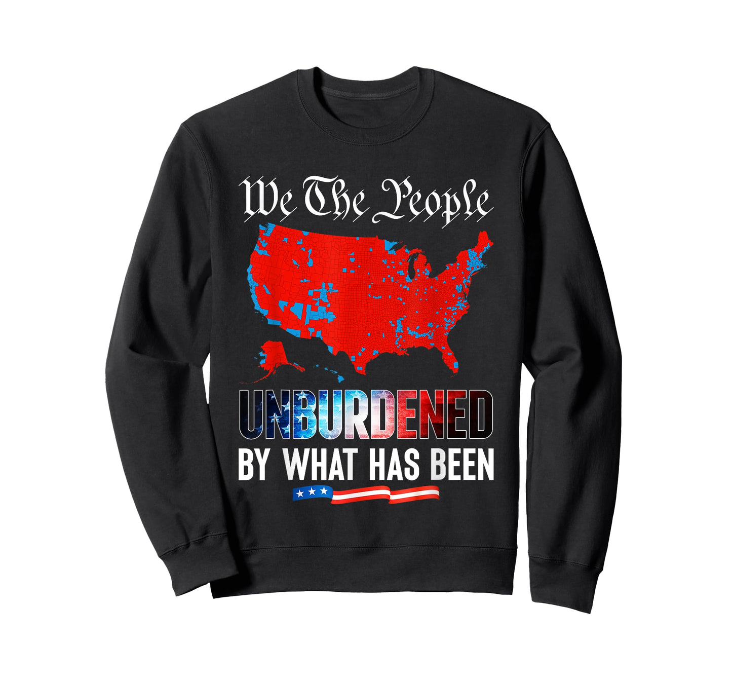 2024 Trump Winner Election Map Unburdened By What Has Been T-Shirt