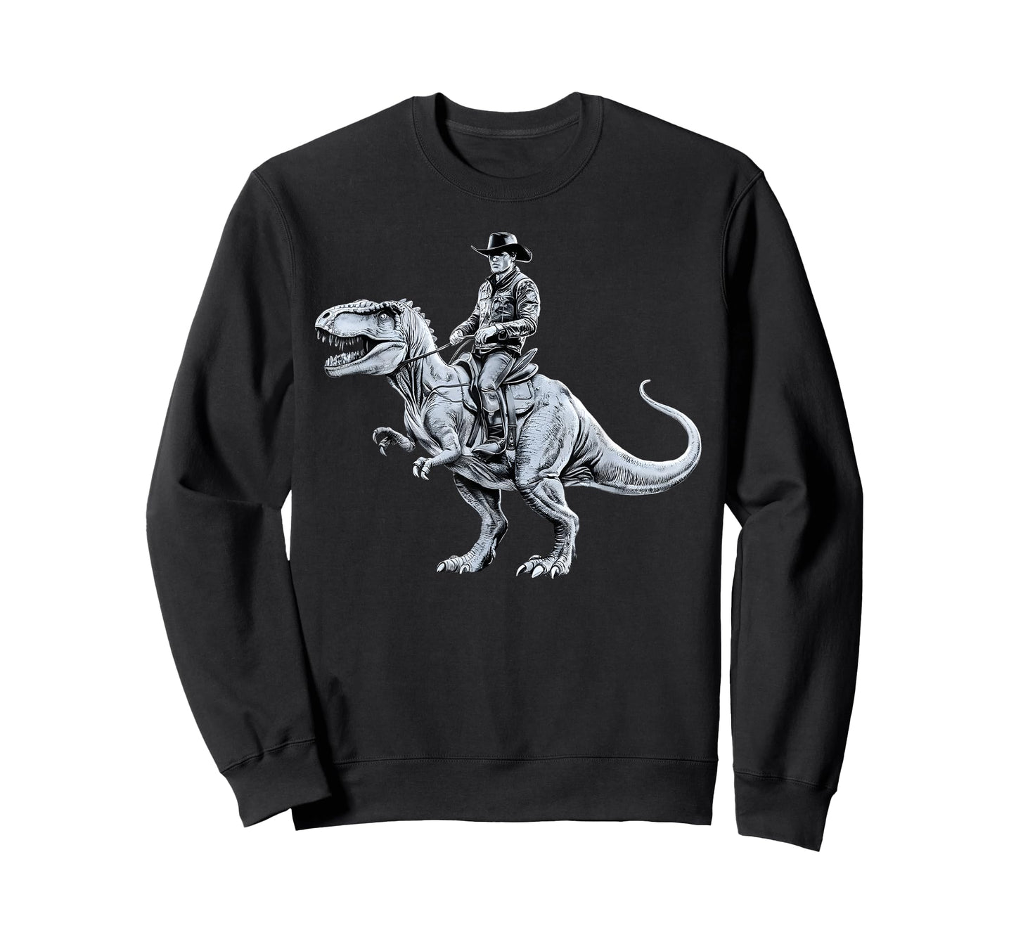 Dinosaur Funny Cowboy Cowgirl Western Country Graphic art T-Shirt