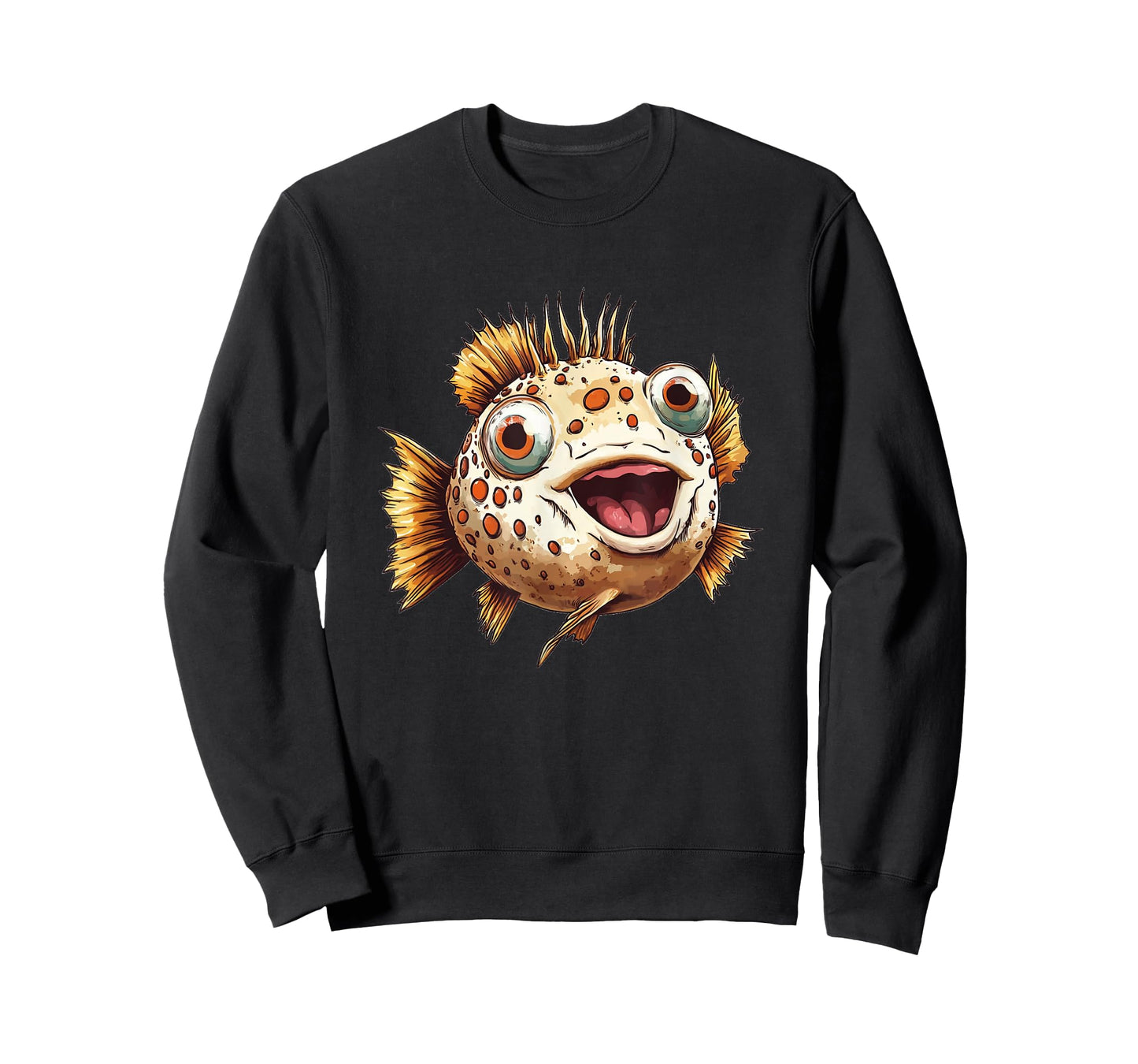 Laughing Puffer Fish T-Shirt