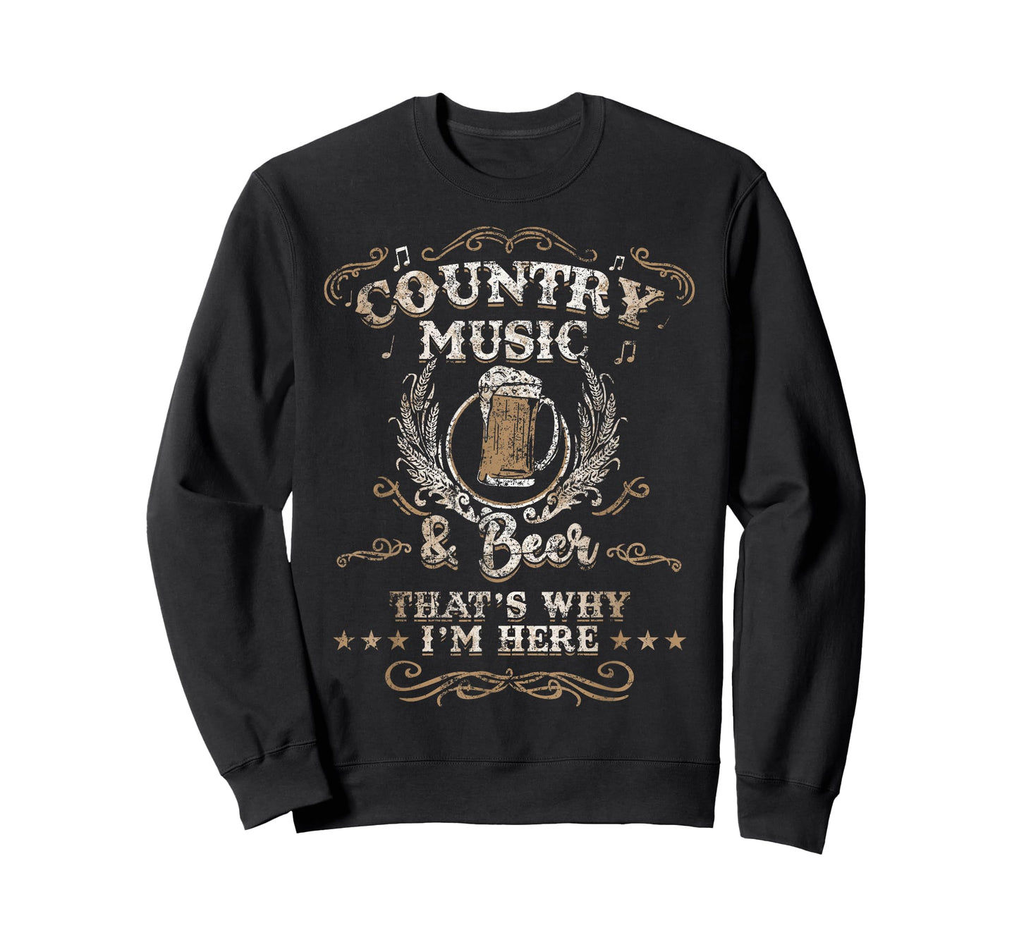 Vintage Country Music and Beer That's Why I'm Here Legends T-Shirt