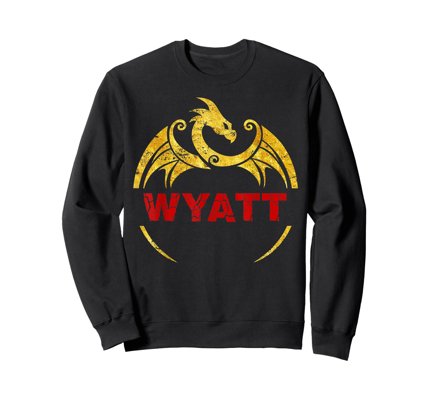 Wyatt Name Shirt Dragon Personalized Birthday Gift