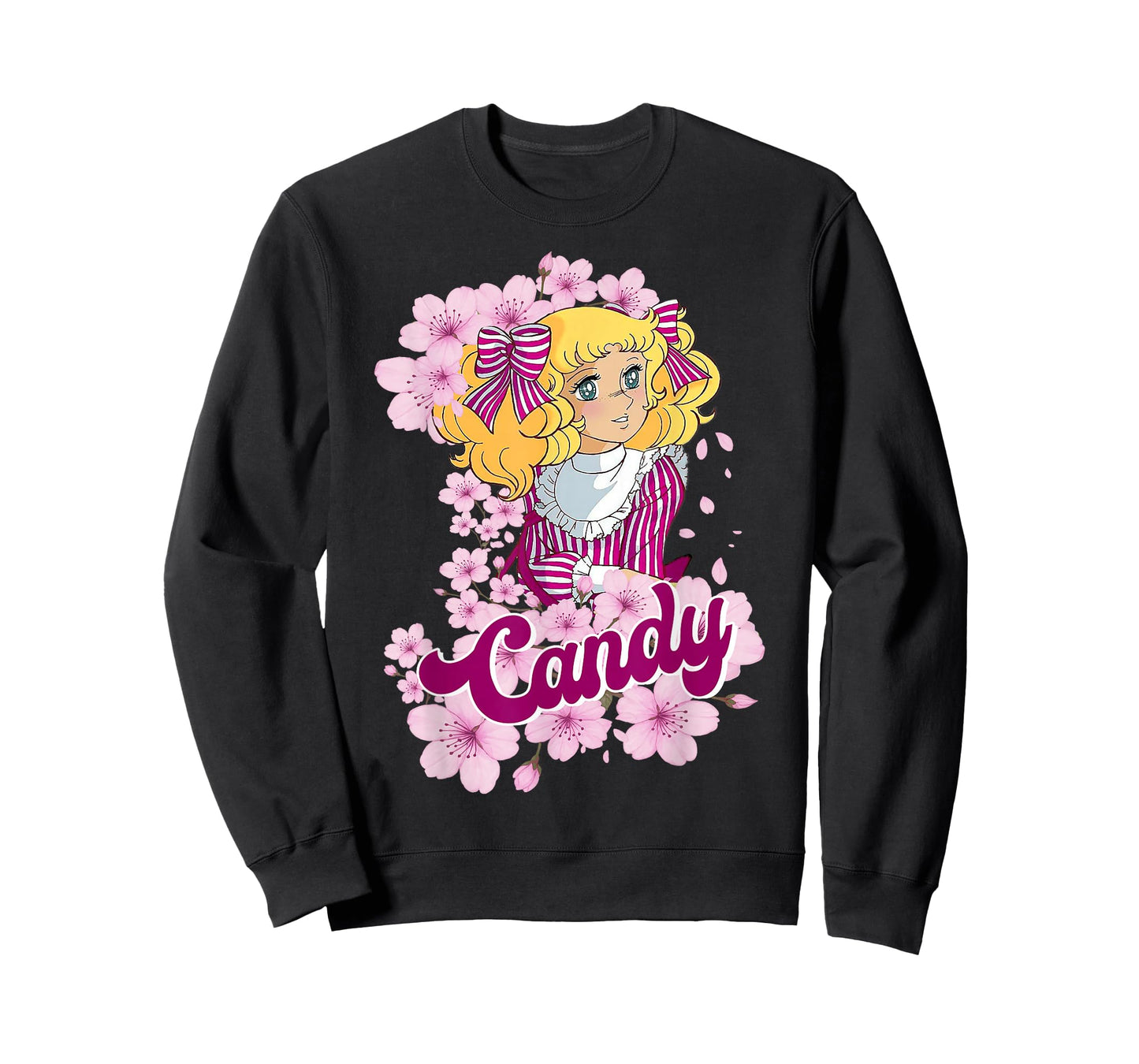 Sakura Candy Cartoon Japanese 80s Retro Vintage Anime Manga T-Shirt