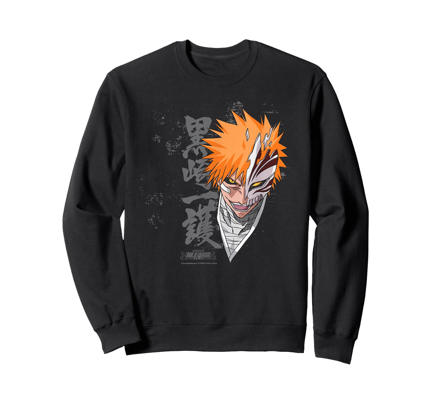 Bleach Ichigo Transform Splatter Pattern Anime T-Shirt