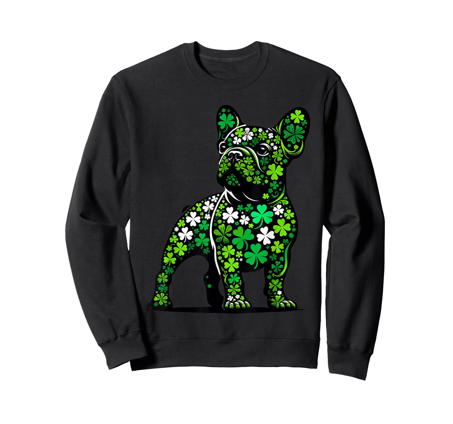 St Patricks Day Dog Themed Women Men French Bulldog Lover T-Shirt