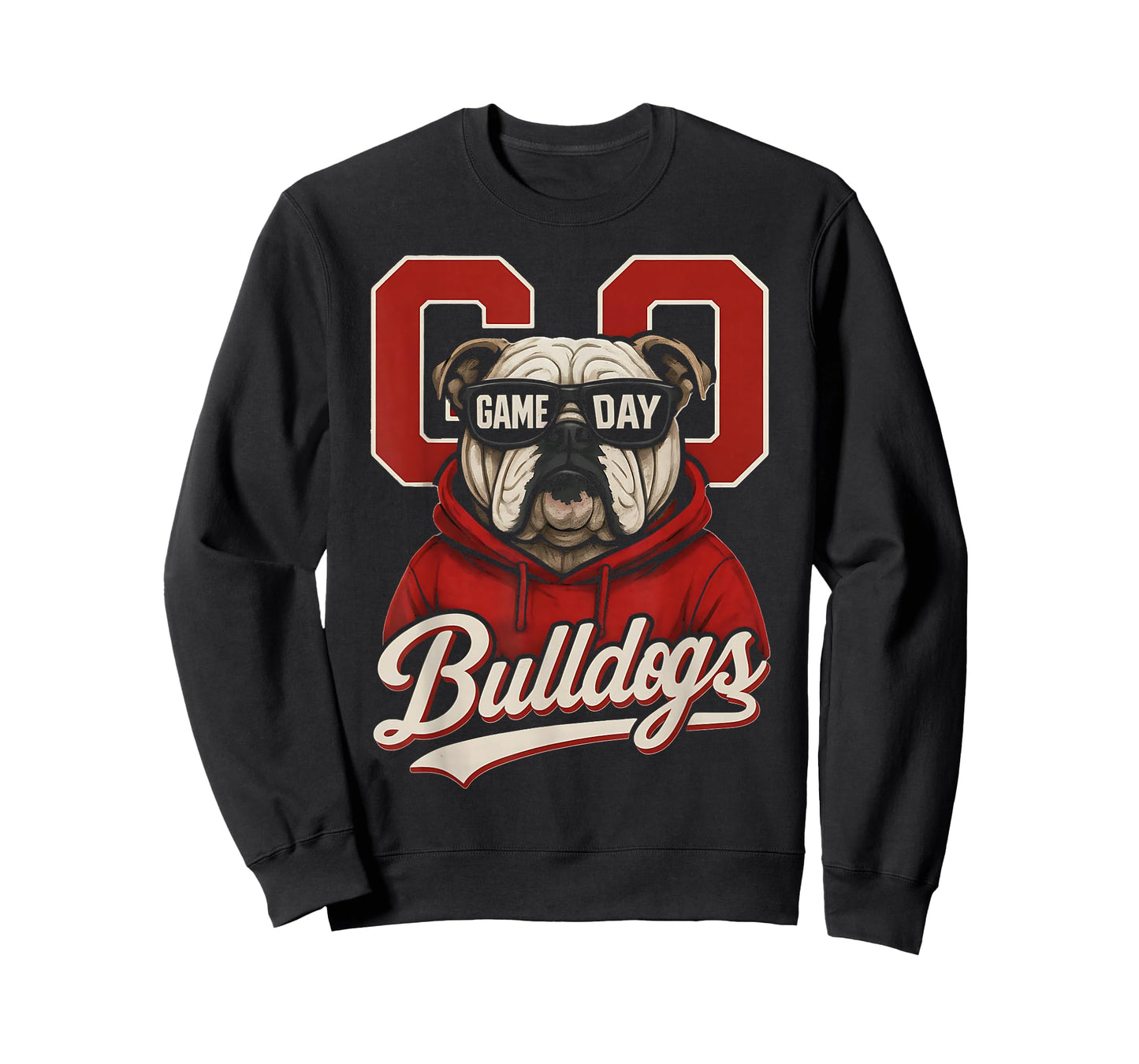 Bulldog Graphic Dawgs Men Women Kid Boy Girl T-Shirt