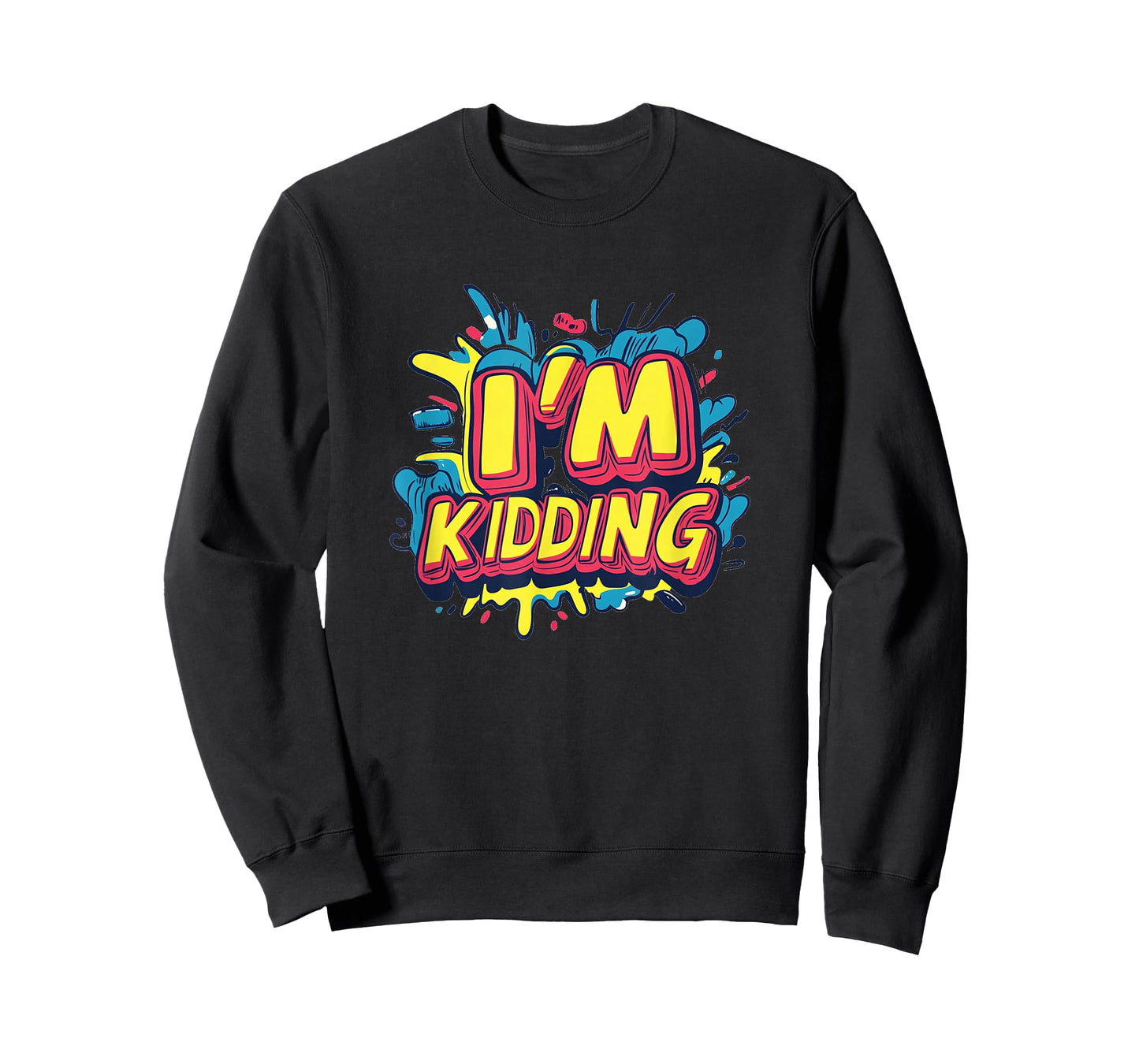 Vibrant I'm Kidding Costume for Boys and Girls T-Shirt