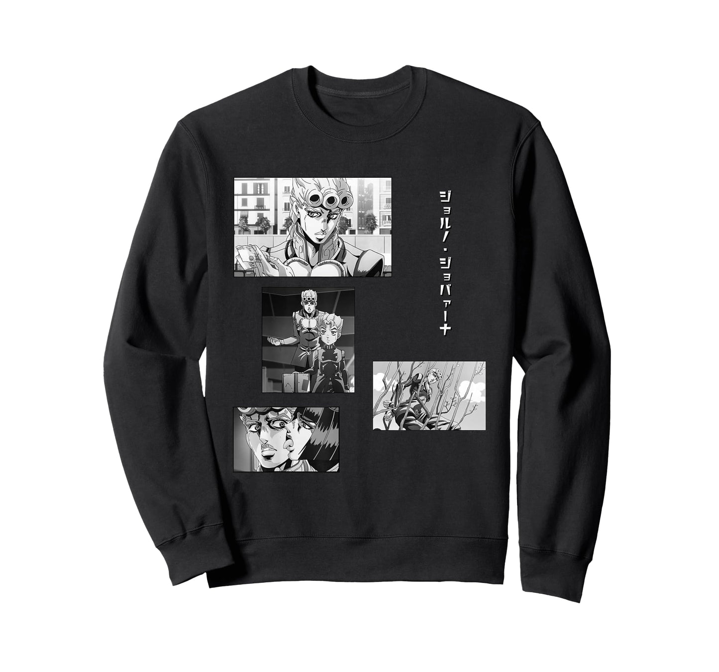 JoJo's Bizarre Adventure Giorno Collage Anime T-Shirt