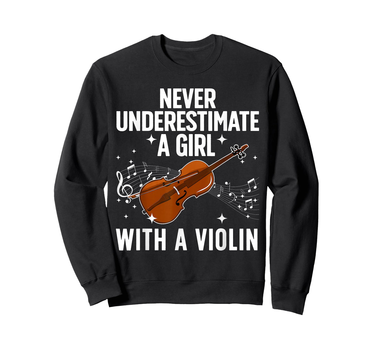 Best Violin Art for Women Girls Violin Player Viola Lover T-Shirt