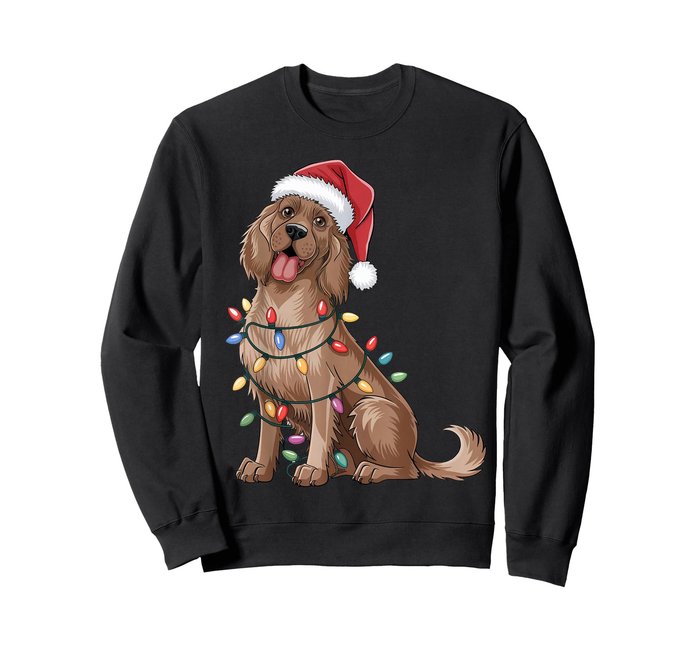 English Setter Christmas Lights Xmas Dogs Gifts Men Women T-Shirt