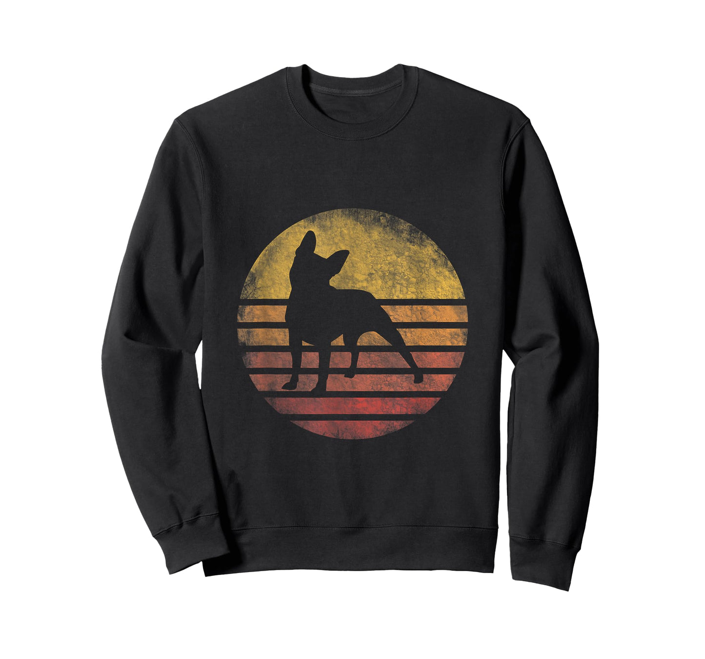 Retro Vintage Boston Terrier Dog Shirt 70s Silhouette Breed T-Shirt