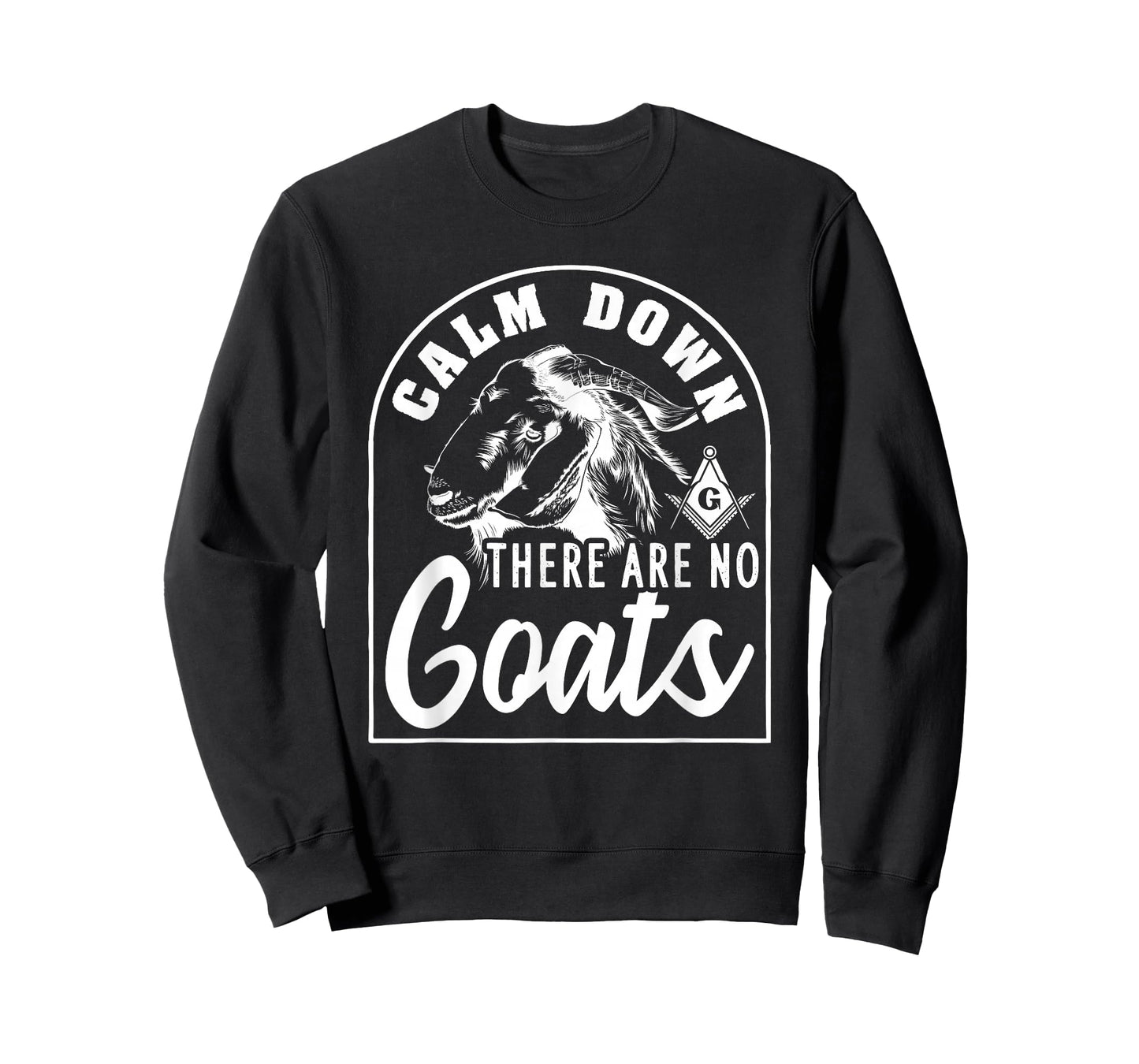 Freemasonry Goat Conspiracy Design T-Shirt