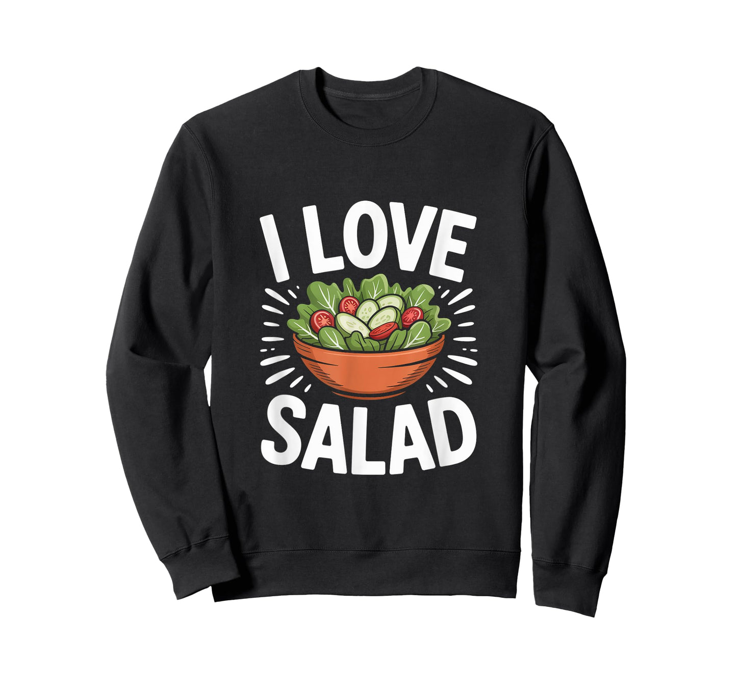 I Love Salad Fresh Veggie Bowl T-Shirt