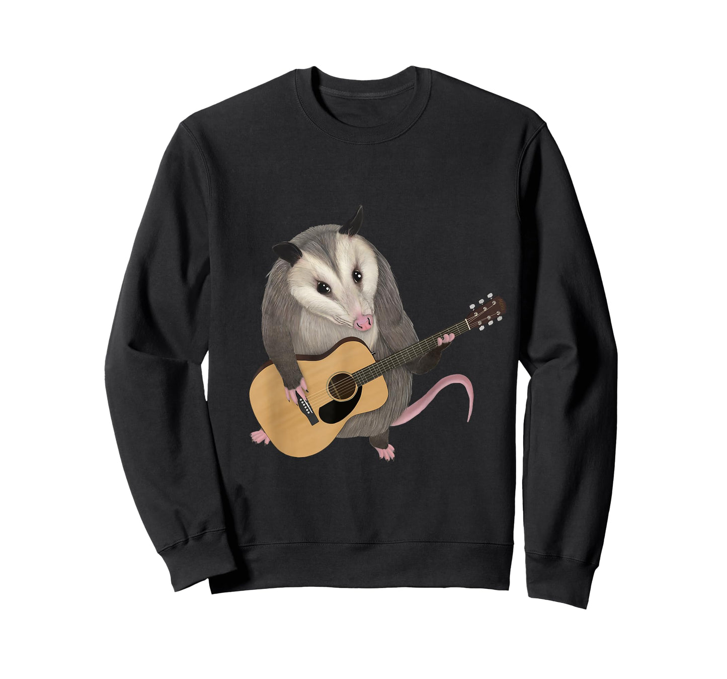Opossum playing the acoustic guitar - possum T-Shirt
