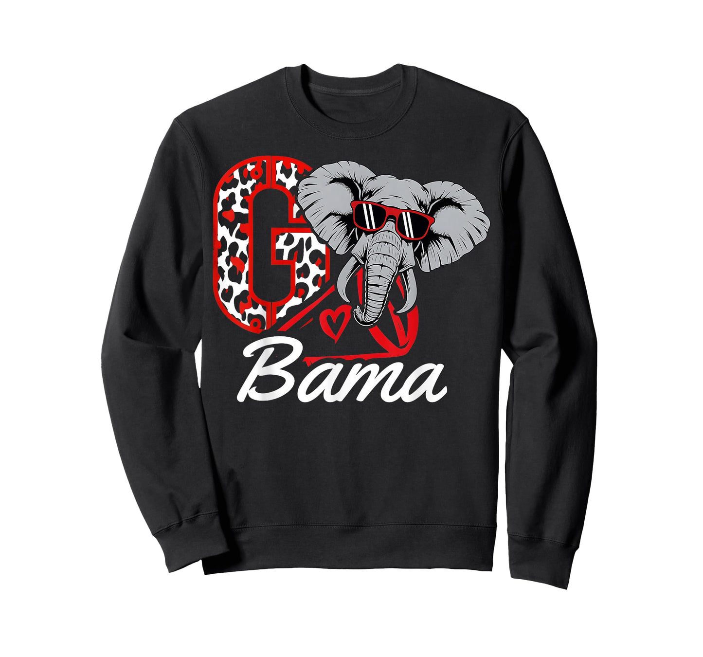 Retro Go Bama Heart Vintage Gift for Men Women Kid T-Shirt