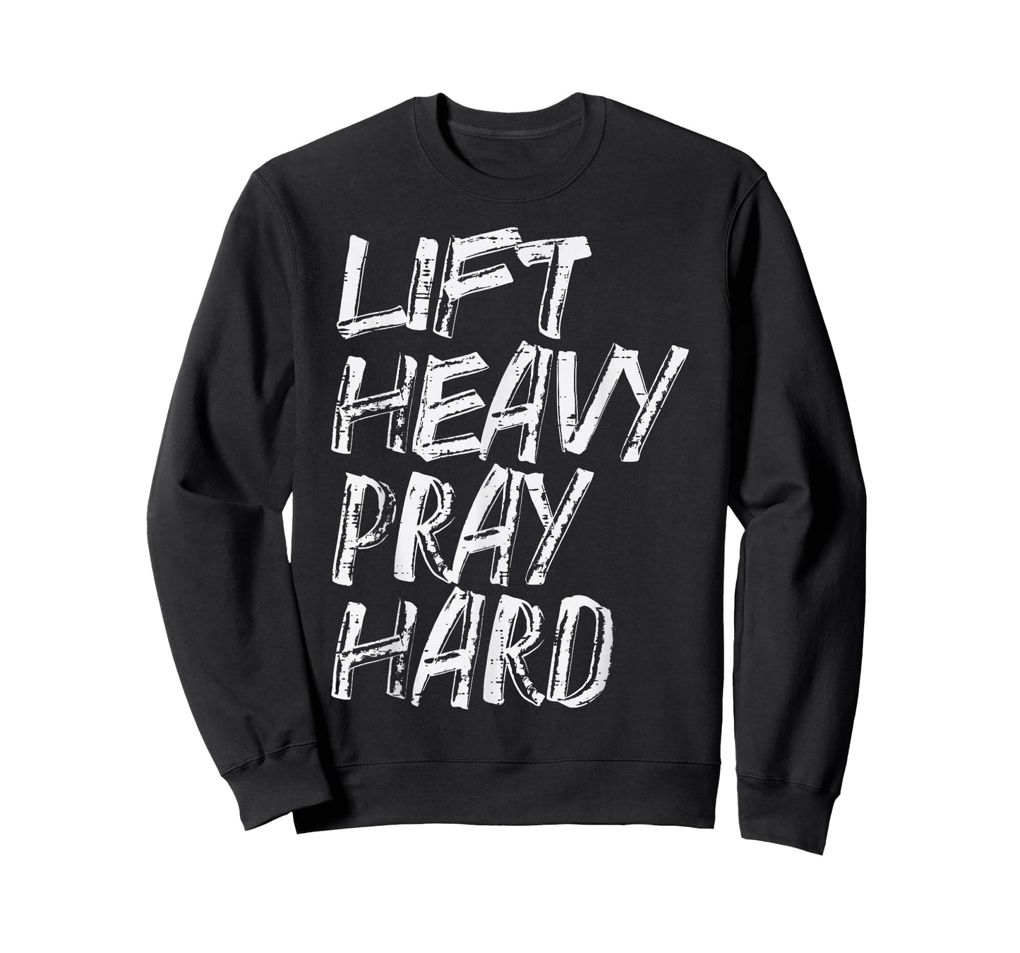 Gym Christian Lift Heavy Pray Hard Exercise Women Men Kids T-Shirt
