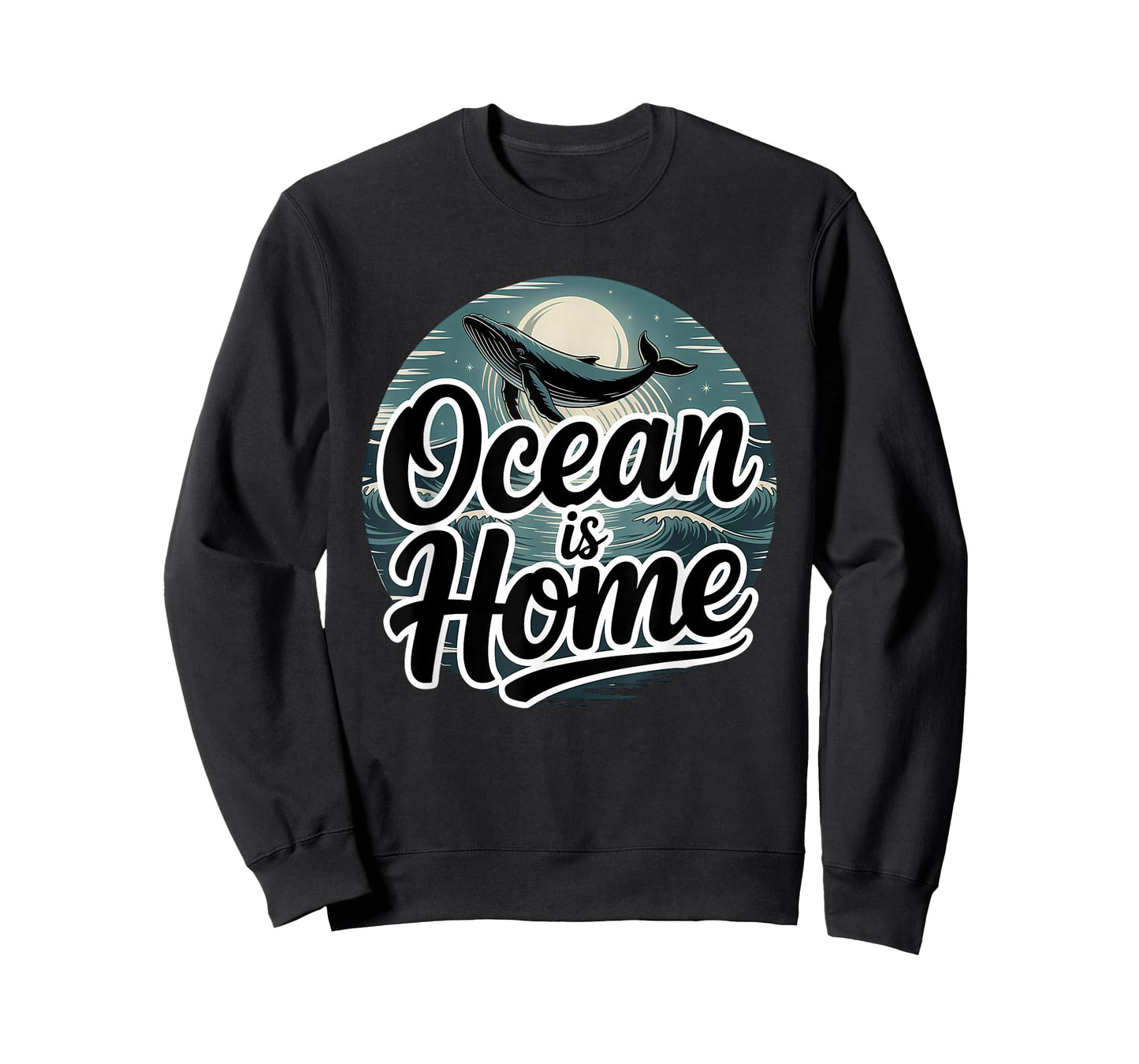 Ocean is Home Whale Lover T-Shirt