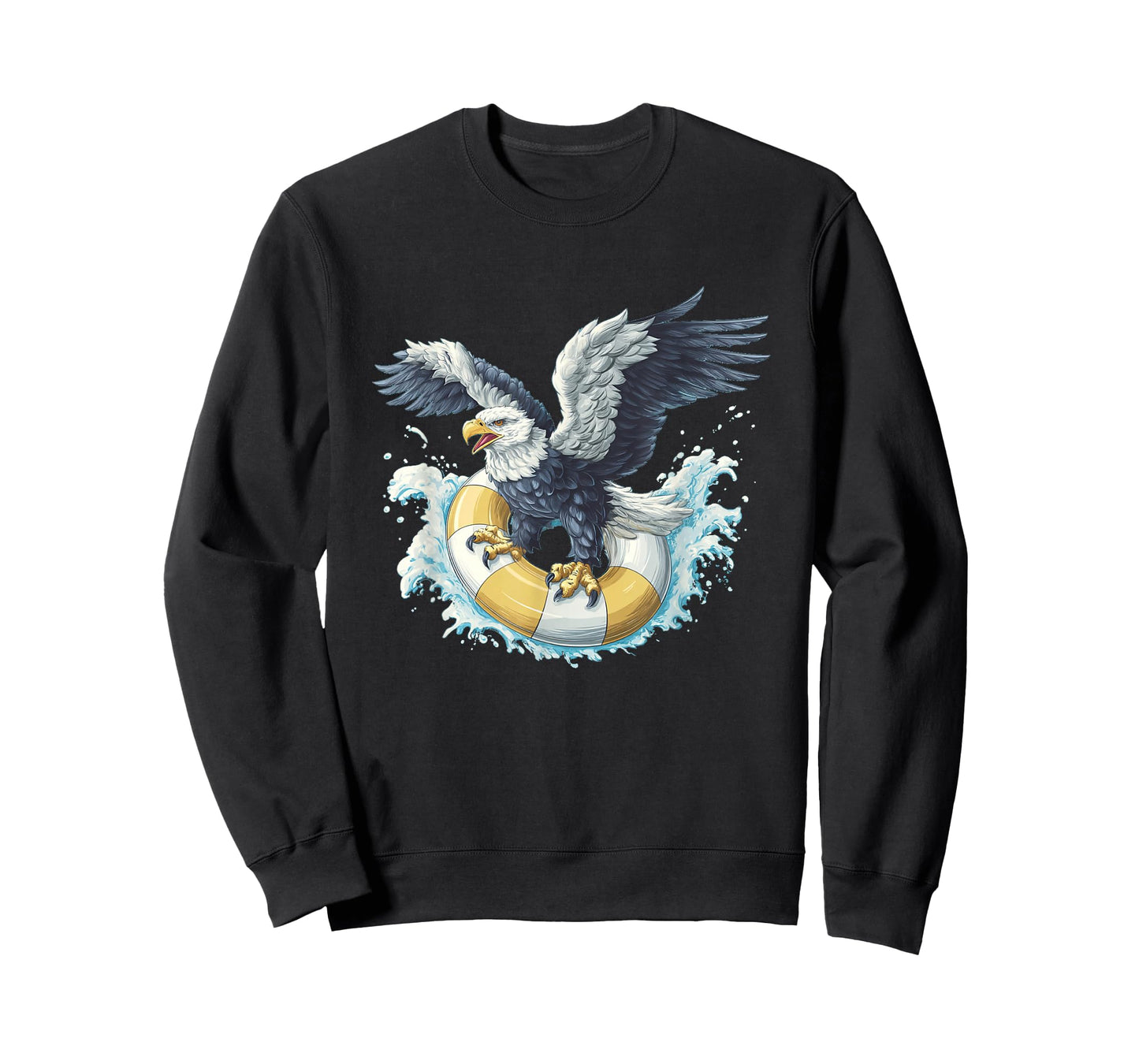 Awesome Pool Ring Eagle Costume for Holiday Lovers T-Shirt