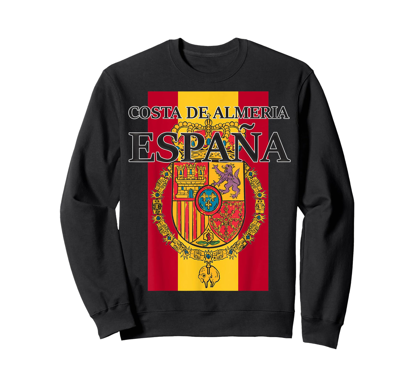 Spain Costa De Almeria Flag Travel Europe T-Shirt