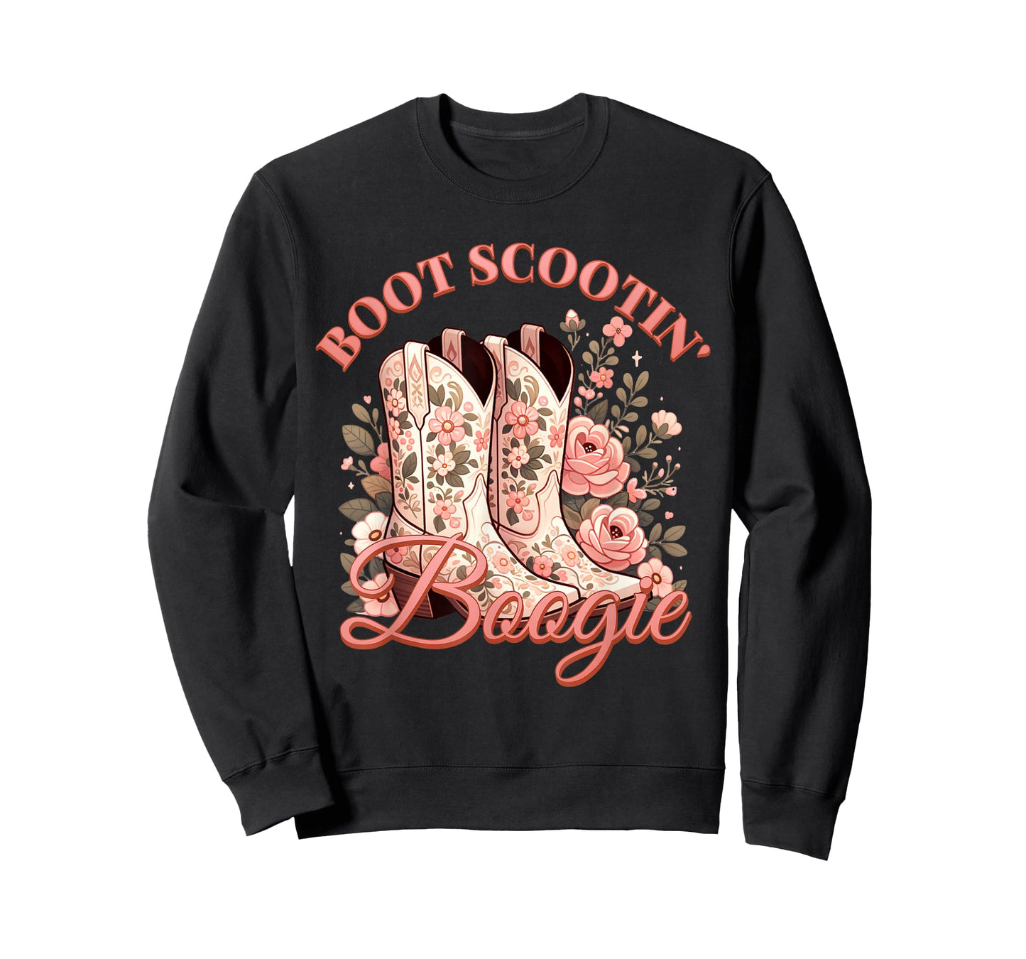 Boot Scootin’ Boogie Retro Vintage Western Cowboys Music T-Shirt