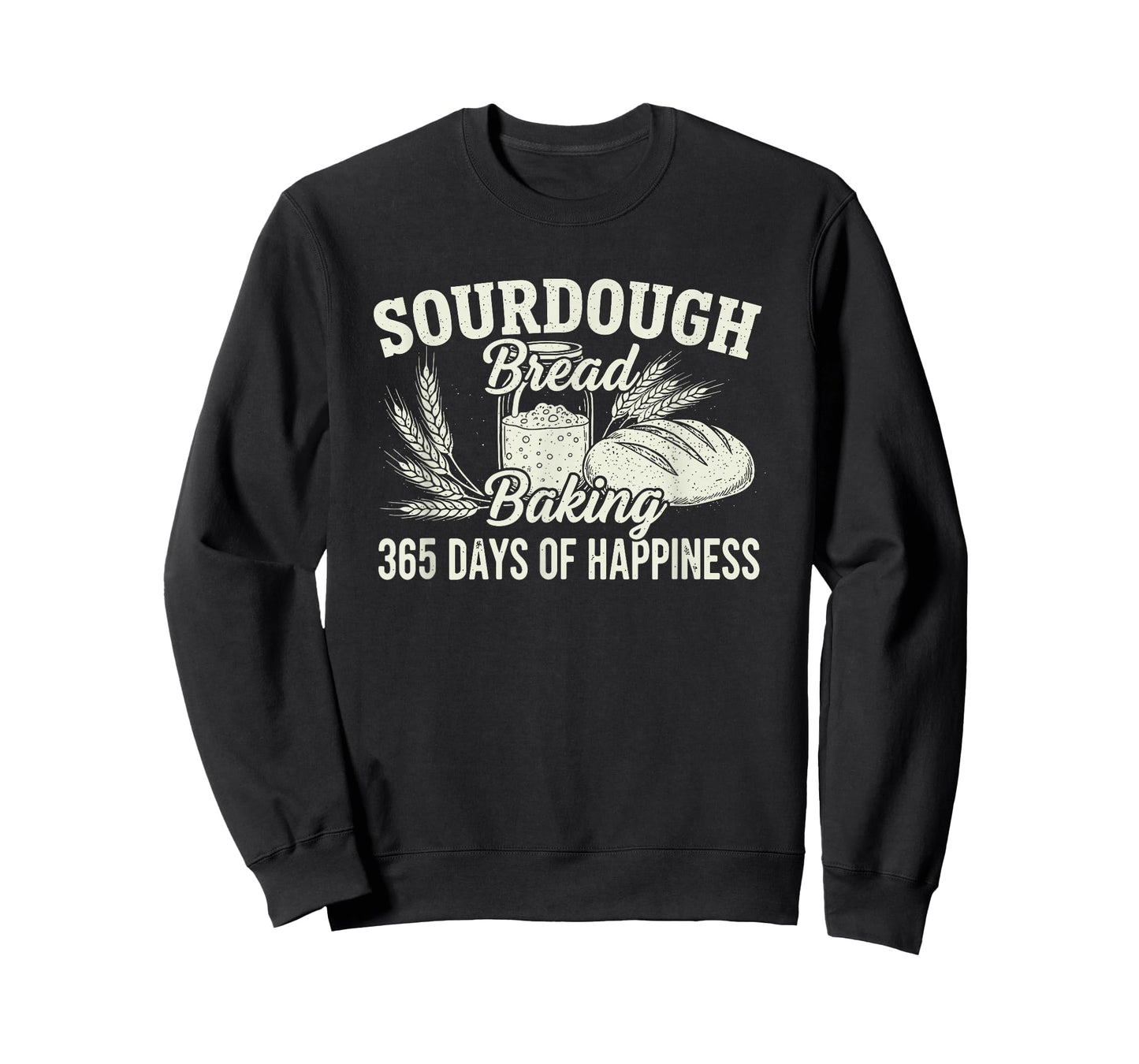 Sourdough Bread Baking Baker Distressed Vintage Graphic T-Shirt