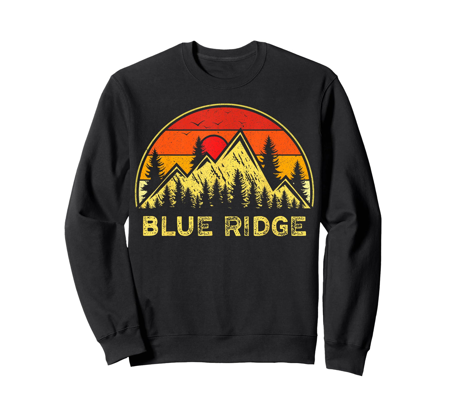 Vintage Blue Ridge Georgia GA Mountains Hiking Souvenir T-Shirt