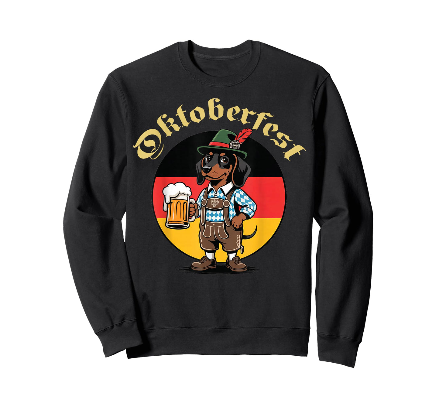 Oktoberfest Dachshund Sausage Dog Men Women German Beer T-Shirt