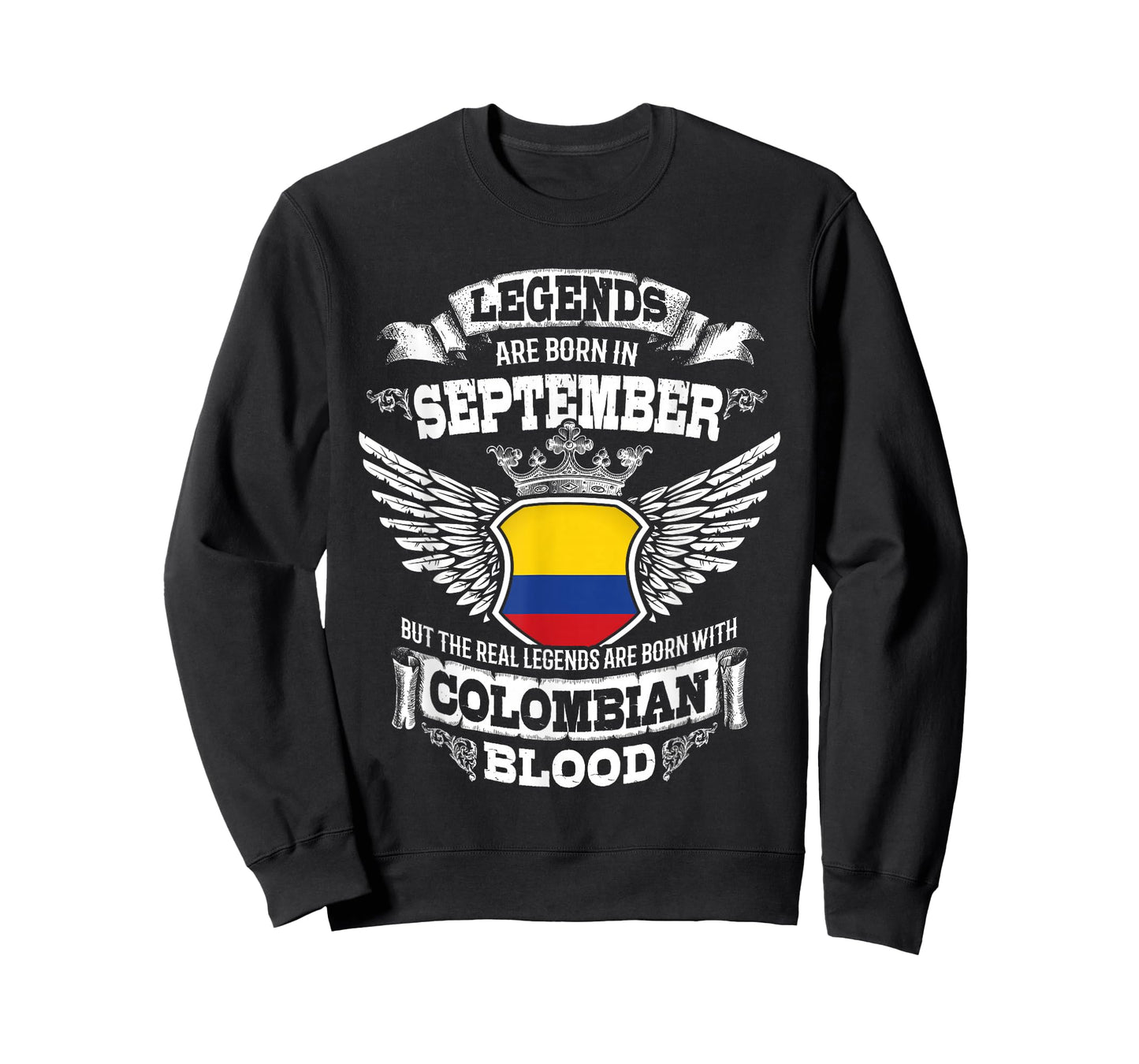 Colombia Colombian Flag Colombians Birthday September Gift T-Shirt