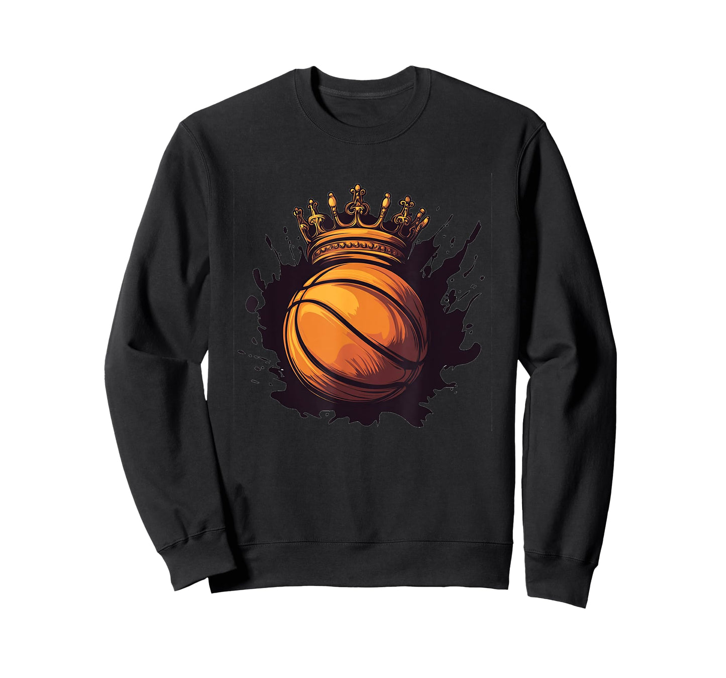 Cool Basketball with Crown T-Shirt