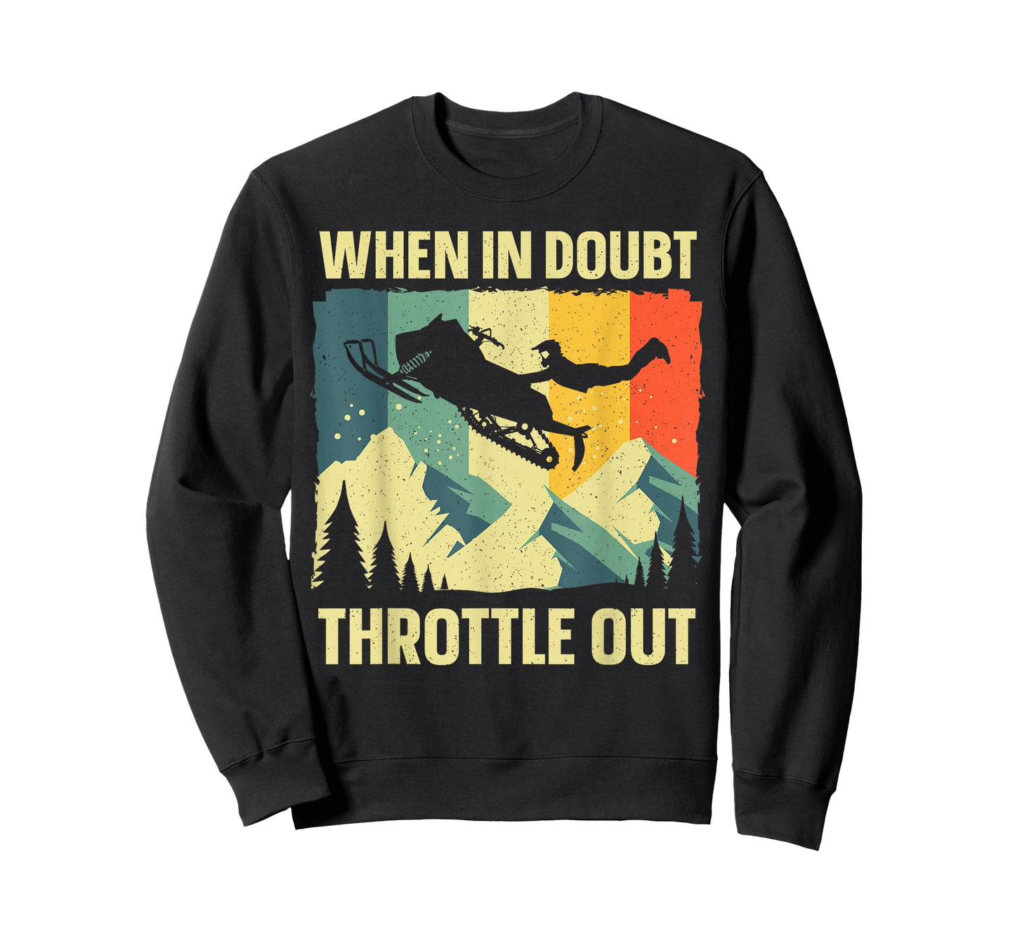 Cool Snowmobile Art For Men Women Kids Snowmobile Lovers T-Shirt