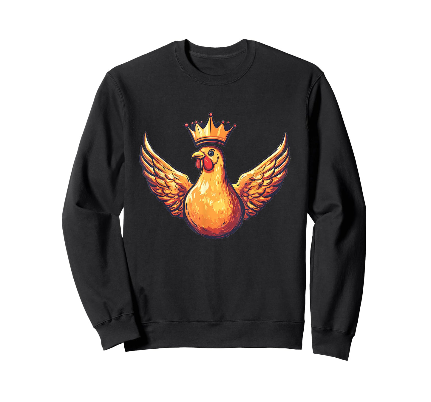 Funny Wings Costume for Chicken and King Lovers T-Shirt