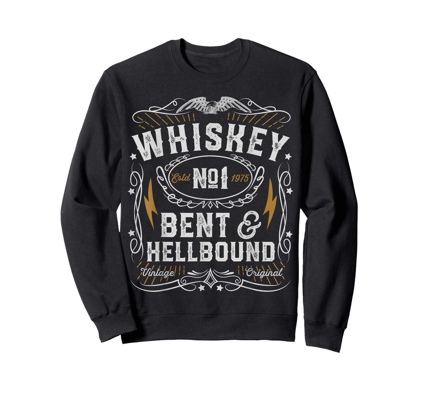 Whiskey Bent And Hellbound Country Music Biker Bourbon Gift T-Shirt