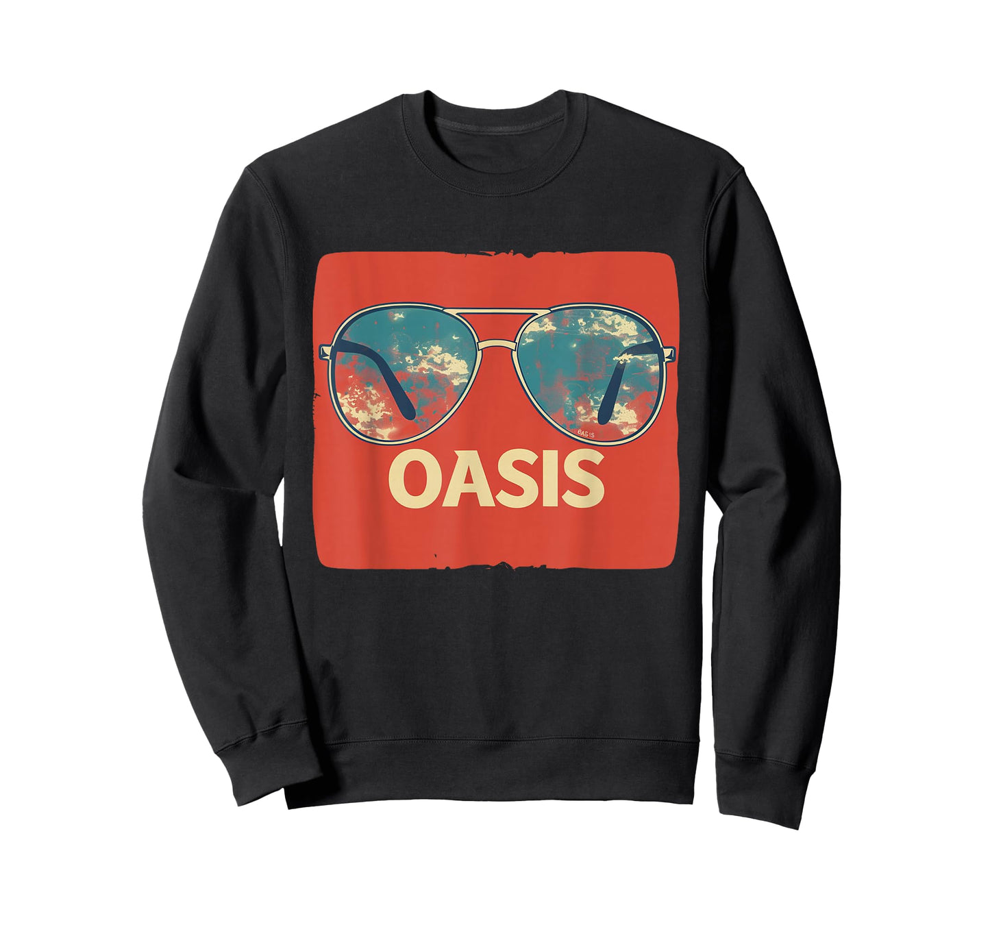 Vacation Sunglasses with cool Oasis Statement T-Shirt