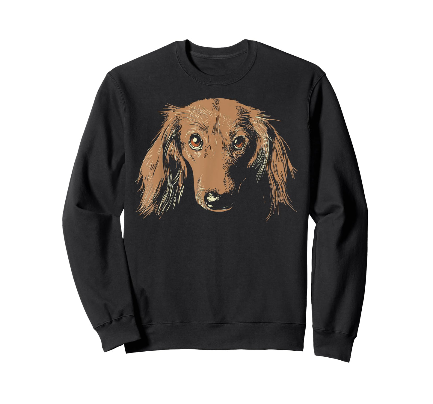 Dachshund dog portrait dachshund head wiener T-Shirt