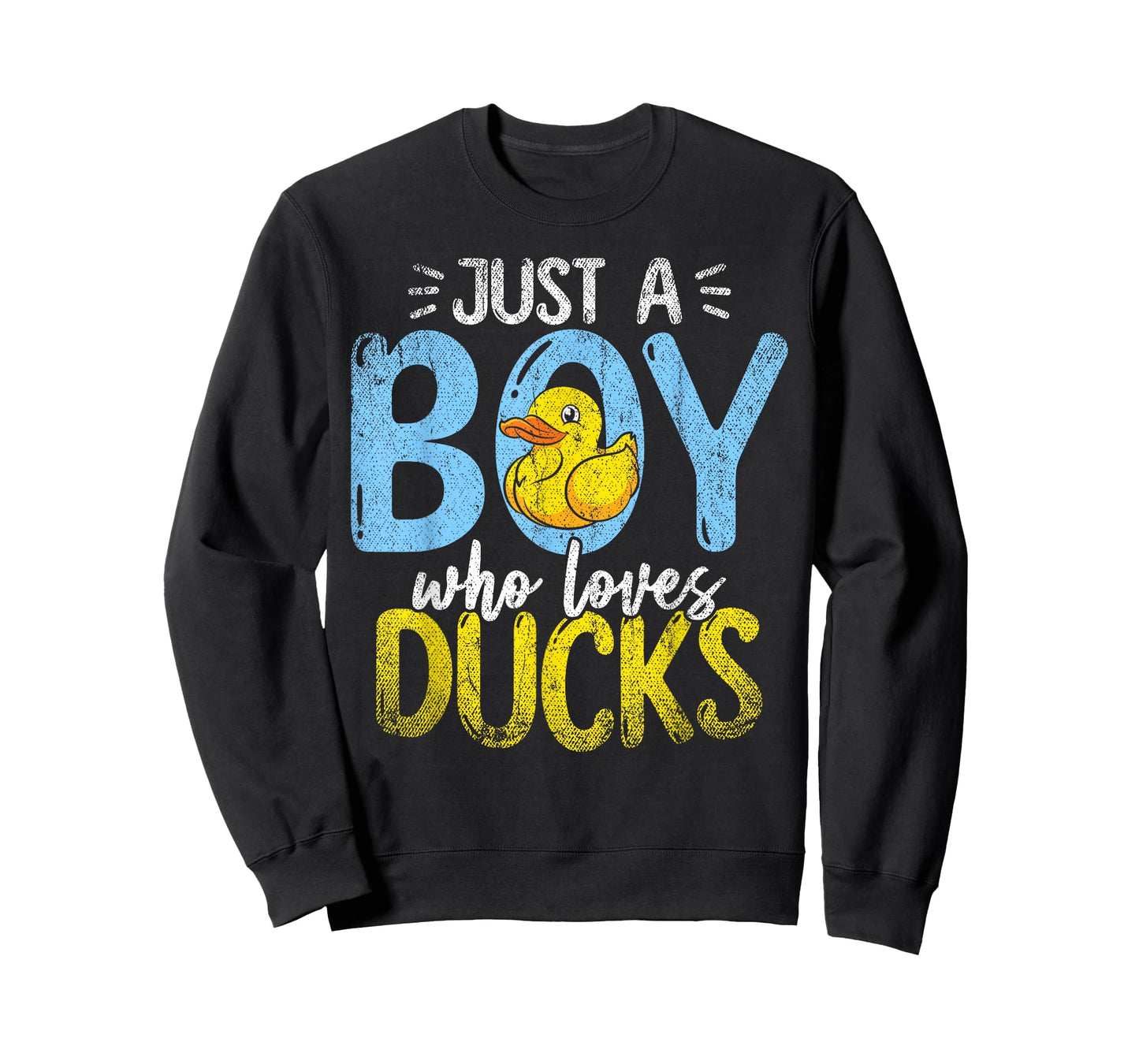 Nur ein Junge der Ducks liebt Badeente T-Shirt