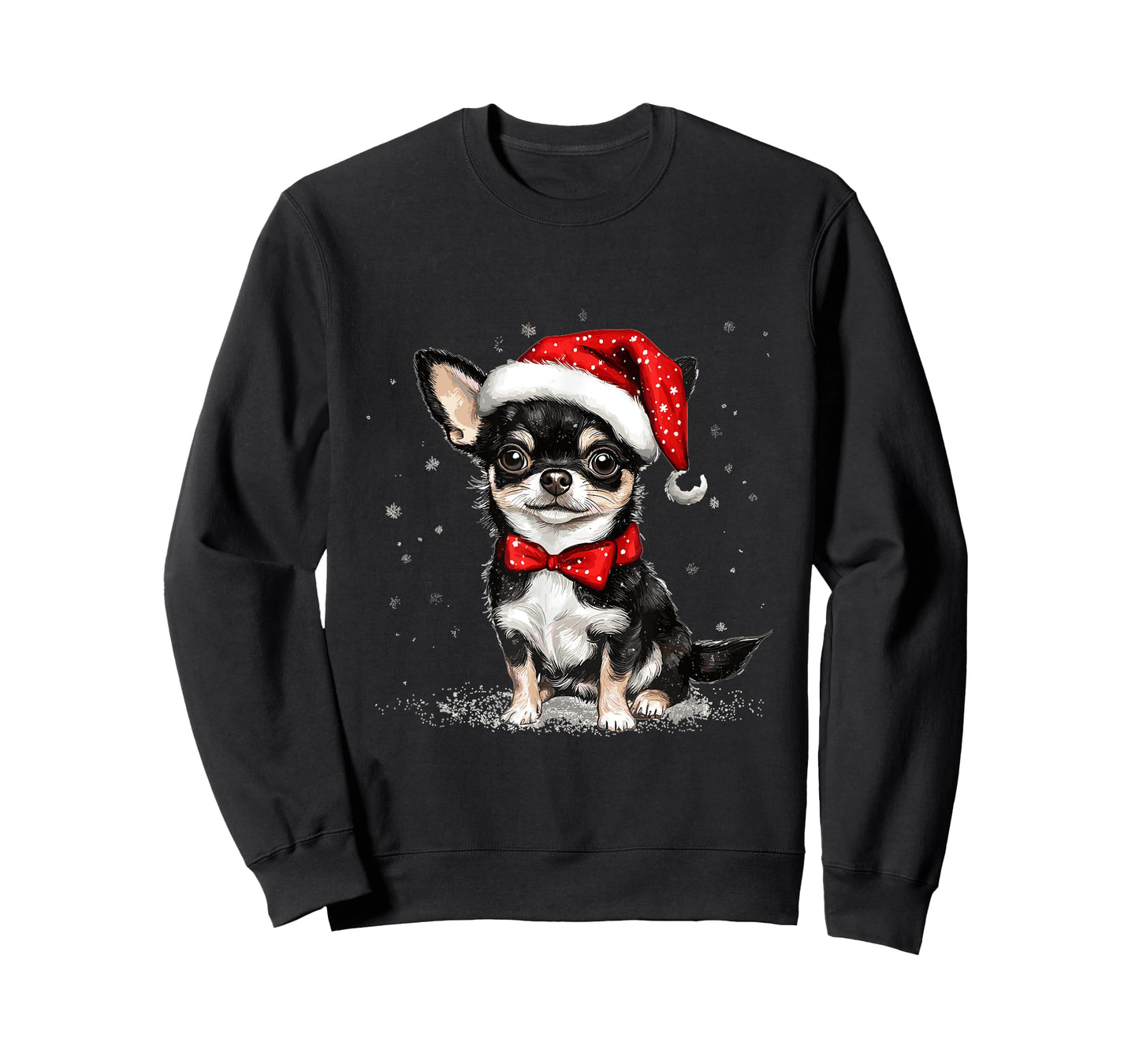 Cute Chihuahua Chiwawa dog Dog Christmas Merry X-mas Graphic T-Shirt