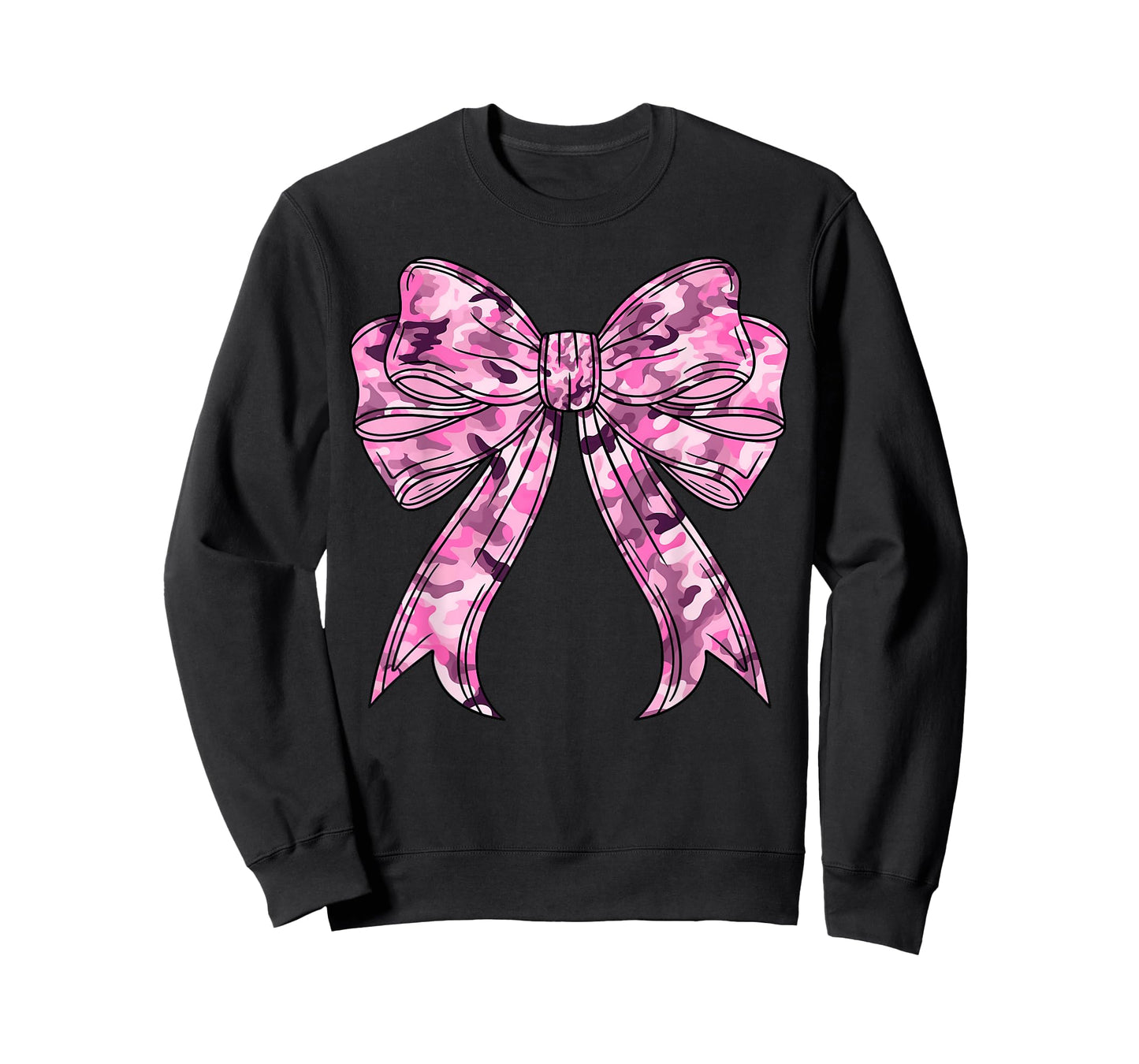 Pink Camouflage Camo Coquette Bow Hunting For Women Kids T-Shirt