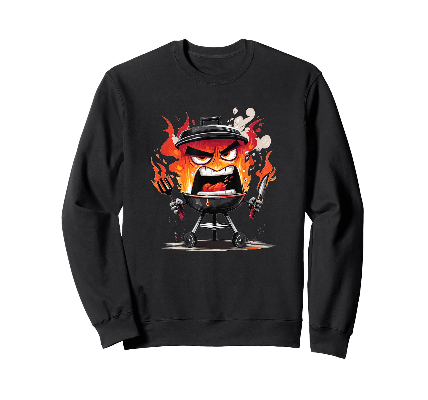 Fire Barbecue Costume for Grill and BBQ Lovers T-Shirt