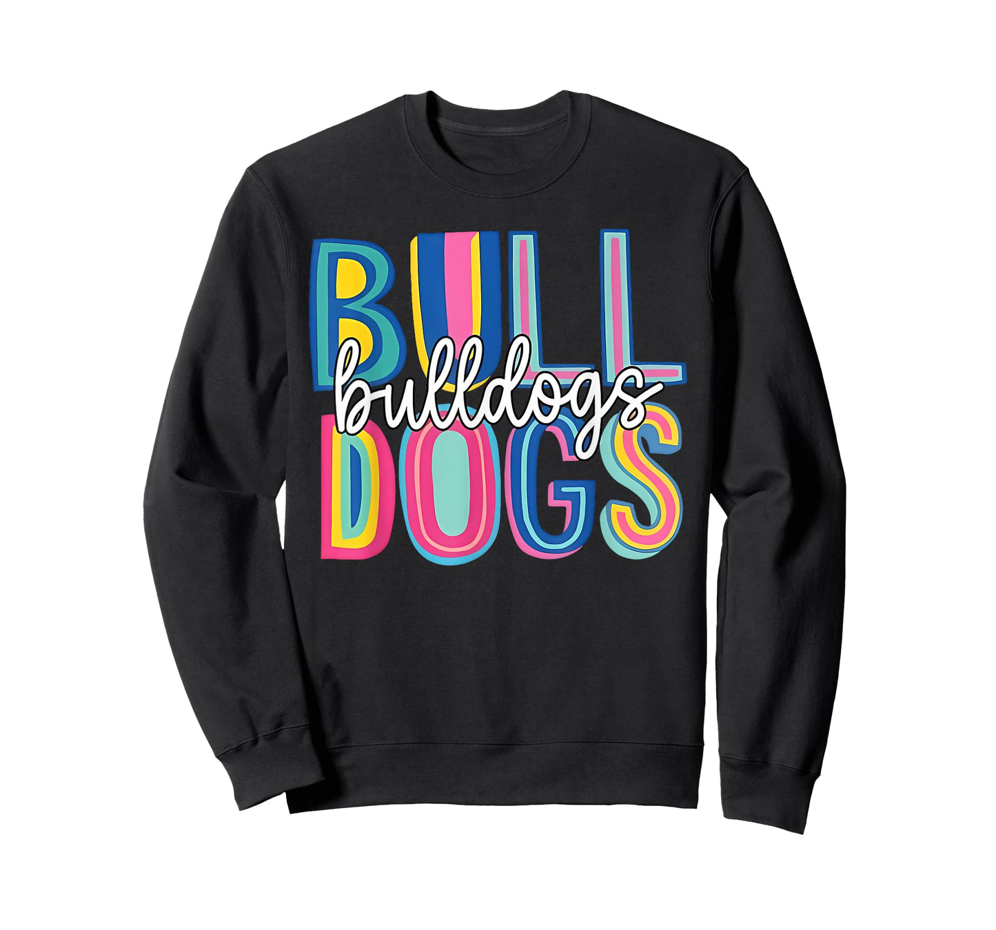 Bulldogs School Mascot Back to School Team Spirit T-Shirt