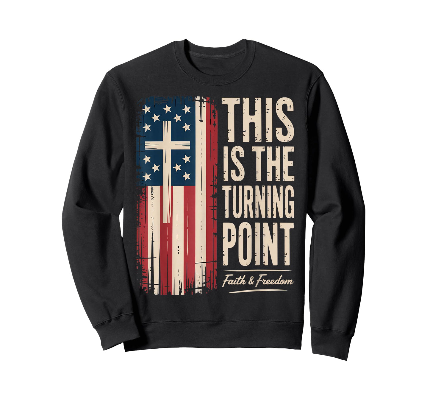 This is The Turning Point Patriotic Faith USA T-Shirt